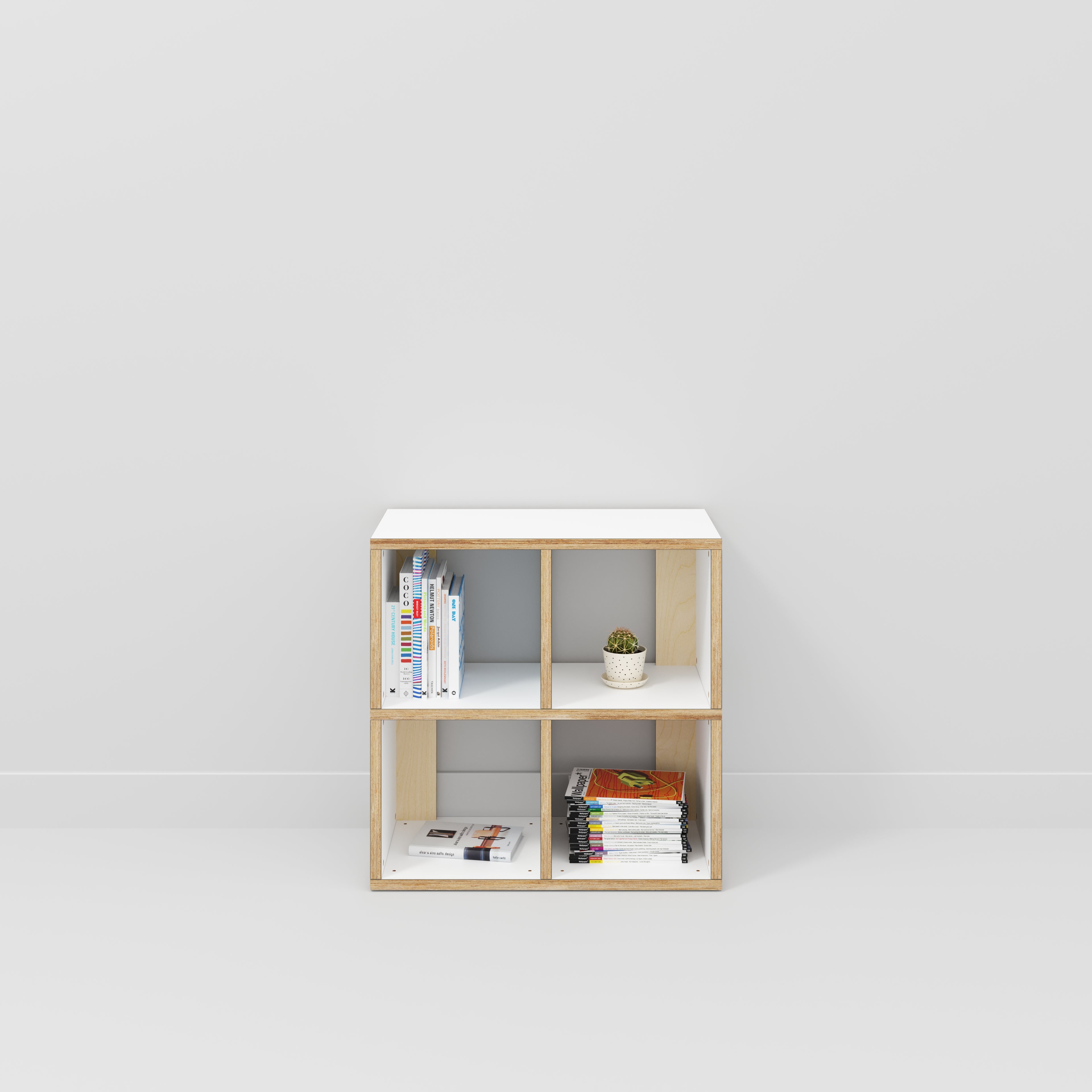 Open Shelves - Formica White - 800(w) x 400(d) x 800(h)