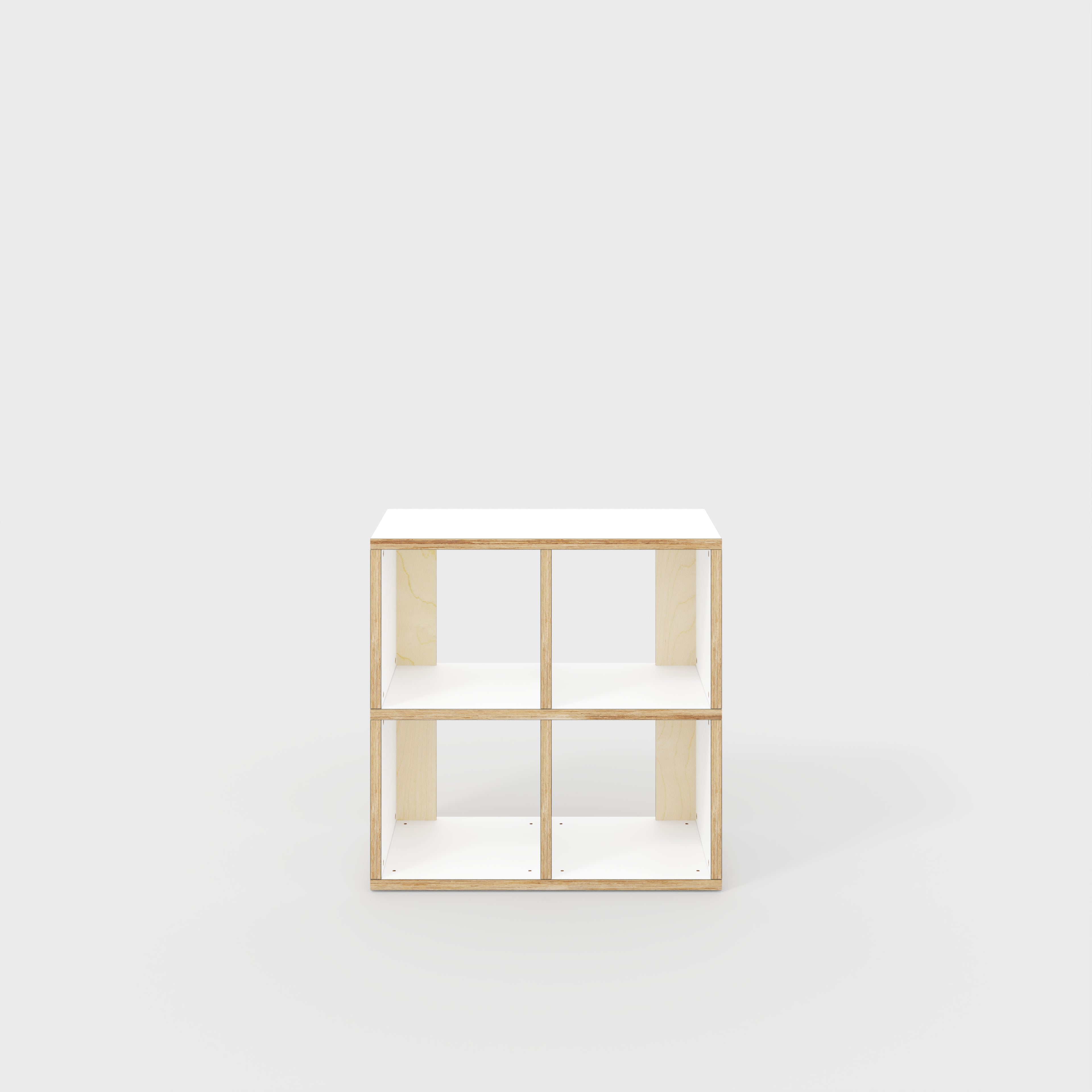 Open Shelves - Formica White - 800(w) x 400(d) x 800(h)