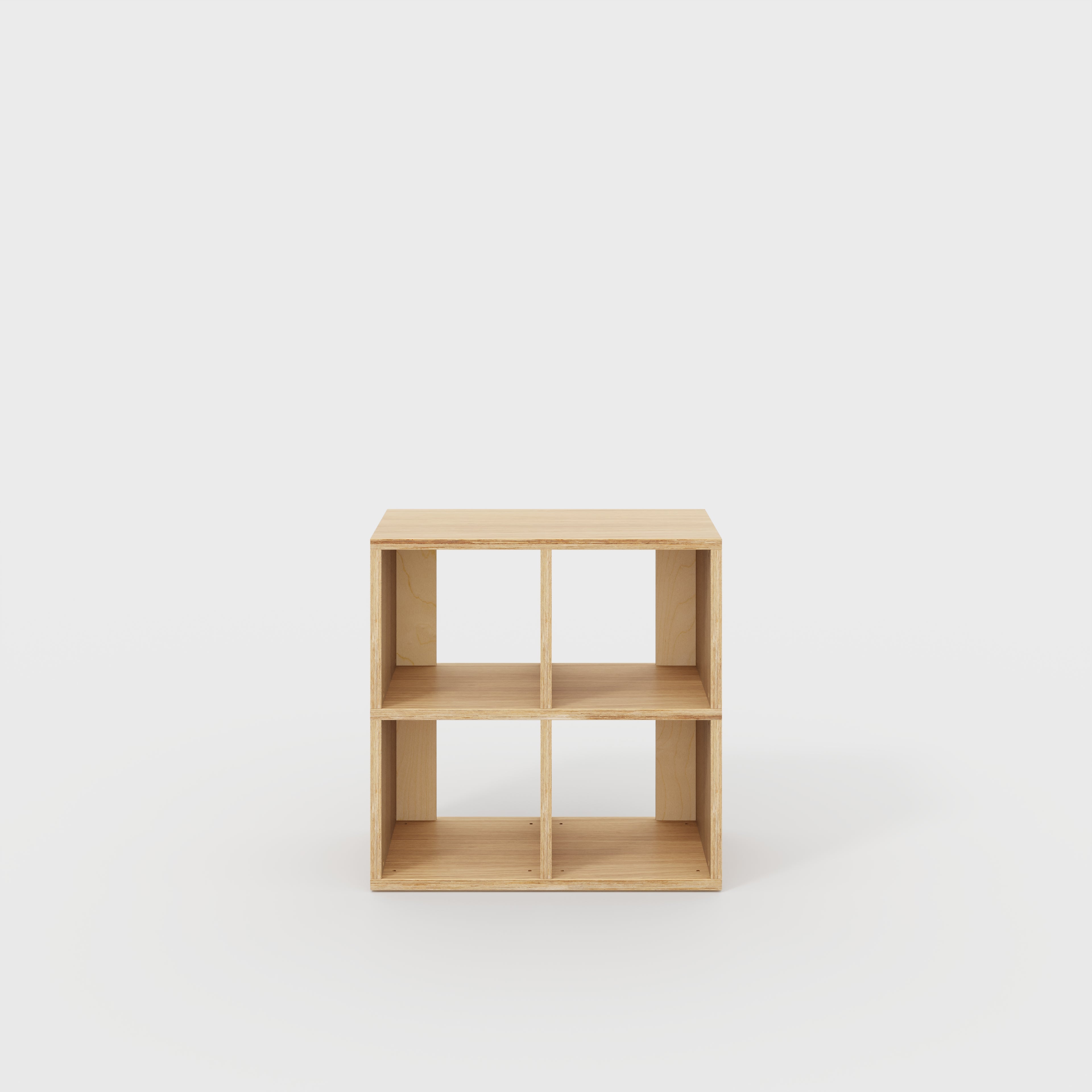 Open Shelves - Plywood Oak - 800(w) x 400(d) x 800(h)