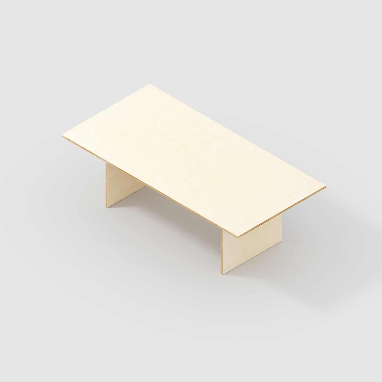 Plywood Platform Table - Plywood Birch - 2400(w) x 1200(d) x 750(h)