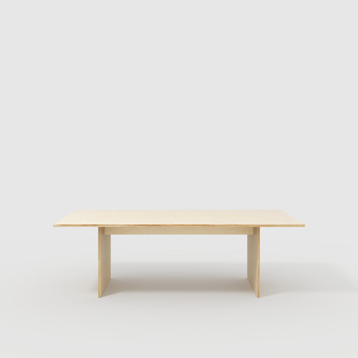 Plywood Platform Table - Plywood Birch - 2400(w) x 1200(d) x 750(h)