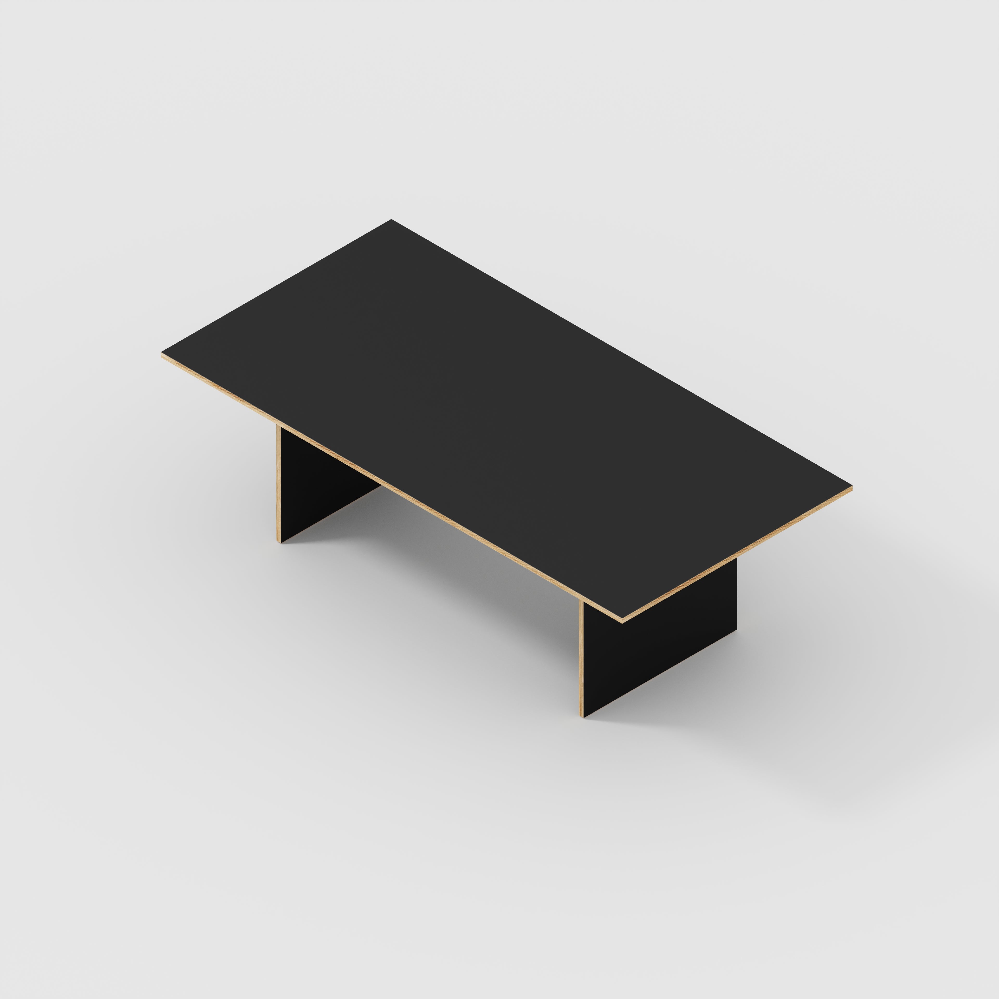 Platform Table - Formica Diamond Black - 2400(w) x 1200(d) x 750(h)