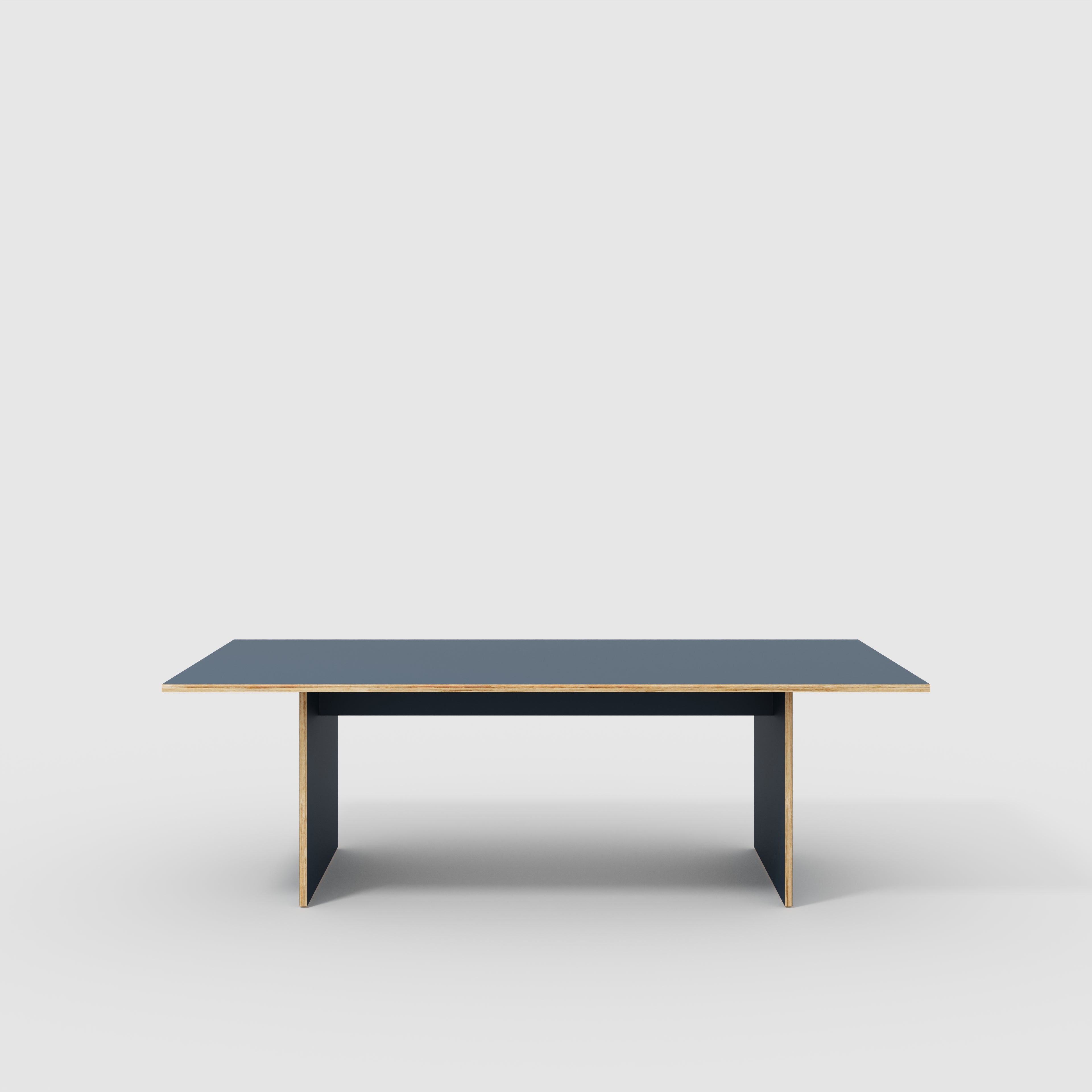 Platform Table - Formica Night Sea Blue - 2400(w) x 1200(d) x 750(h)