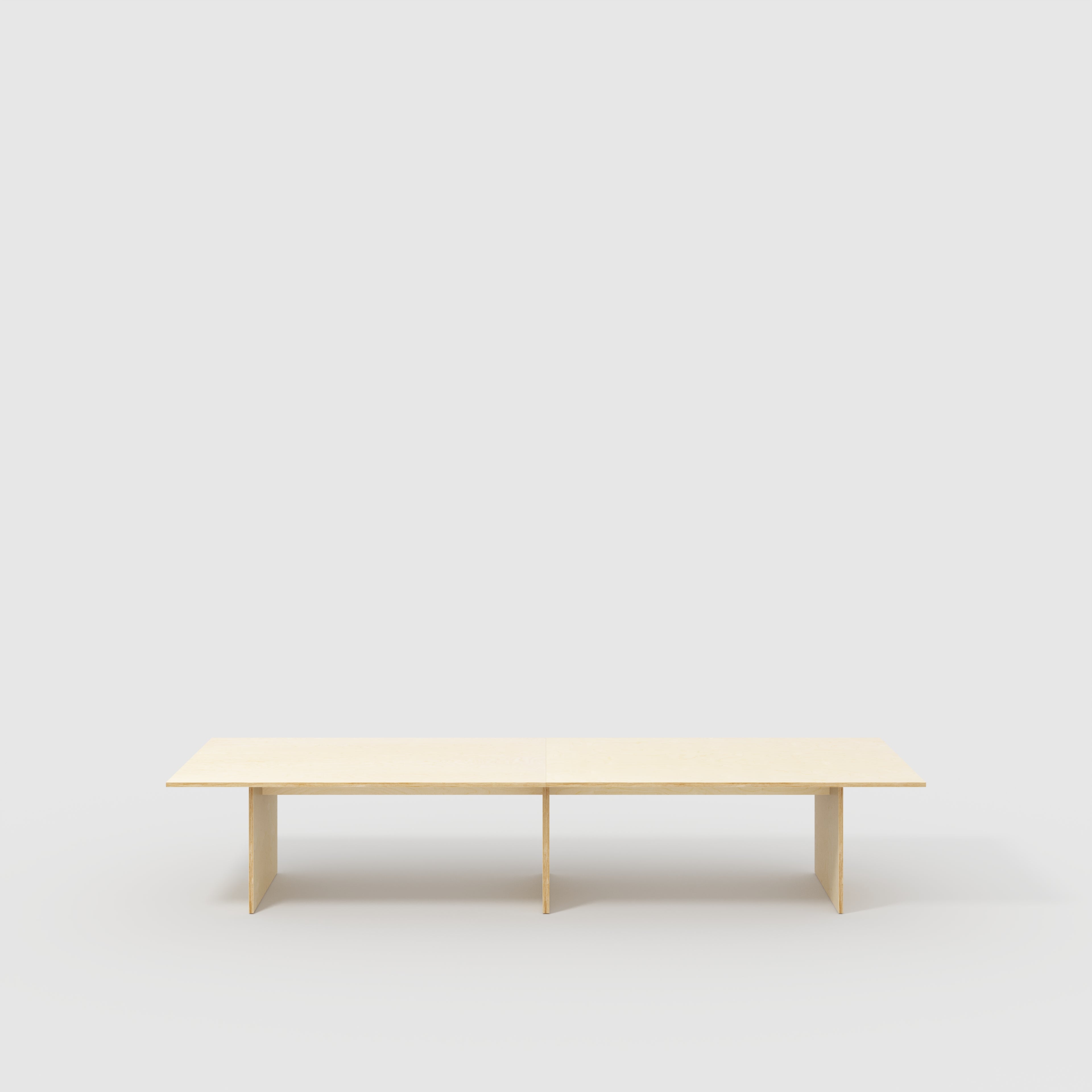 Platform Table - Plywood Birch - 4000(w) x 1000(d) x 750(h)