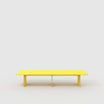 Platform Table - Formica Chrome Yellow - 4000(w) x 1000(d) x 750(h)