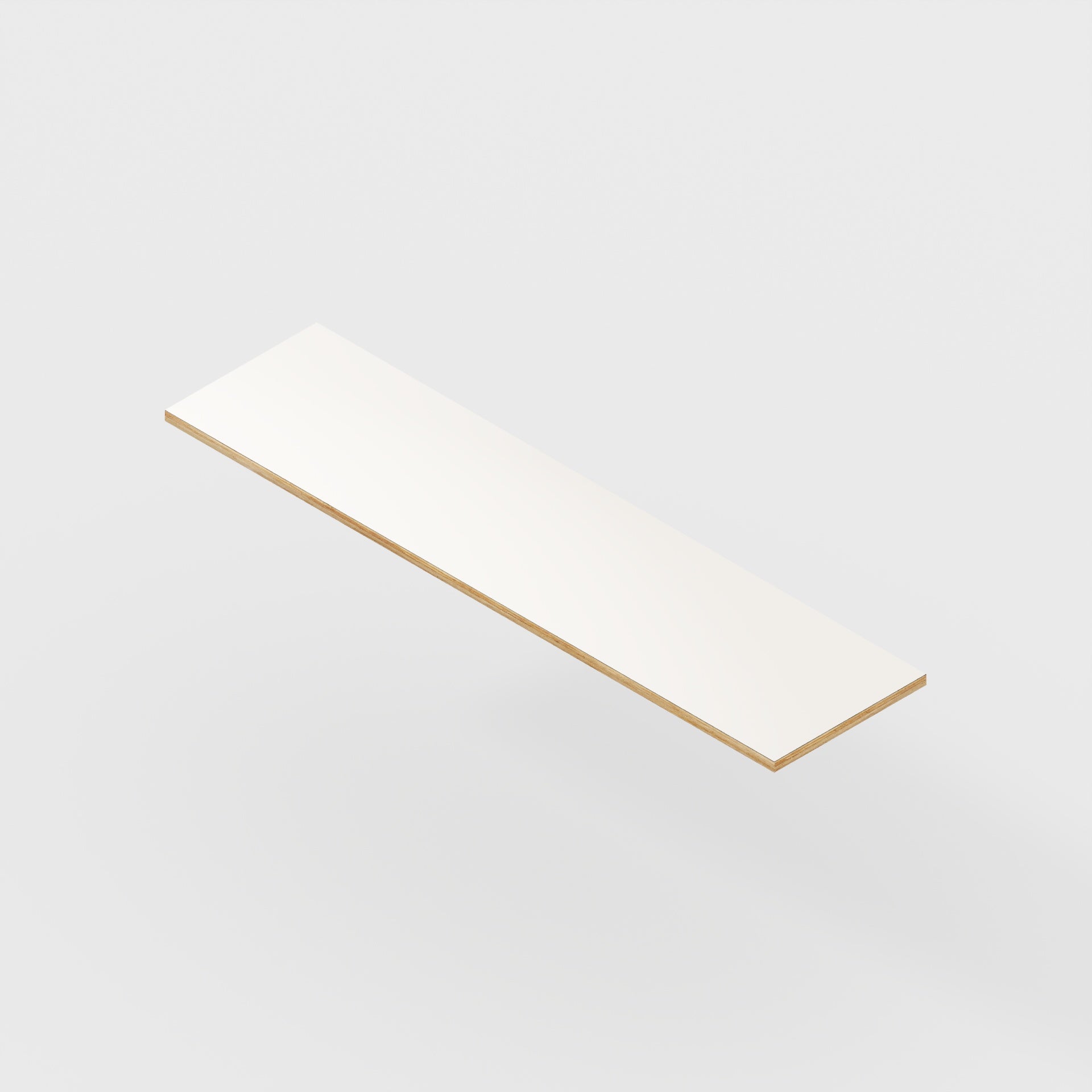 Plywood Desktop - Formica Surf - 1600(w) x 400(d) - 24mm