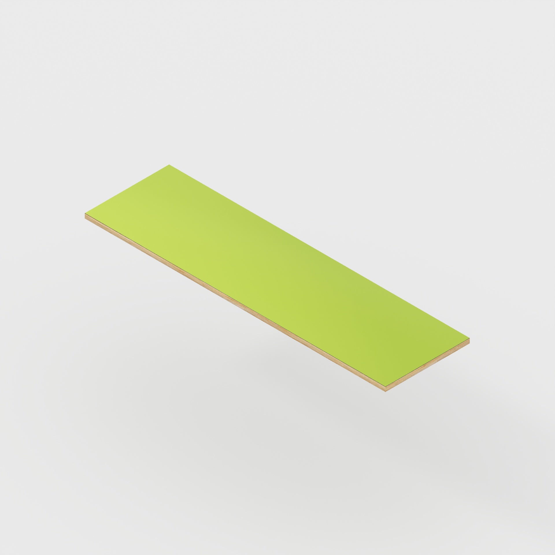 Plywood Desktop - Formica Leaf Green - 1600(w) x 450(d) - 24mm