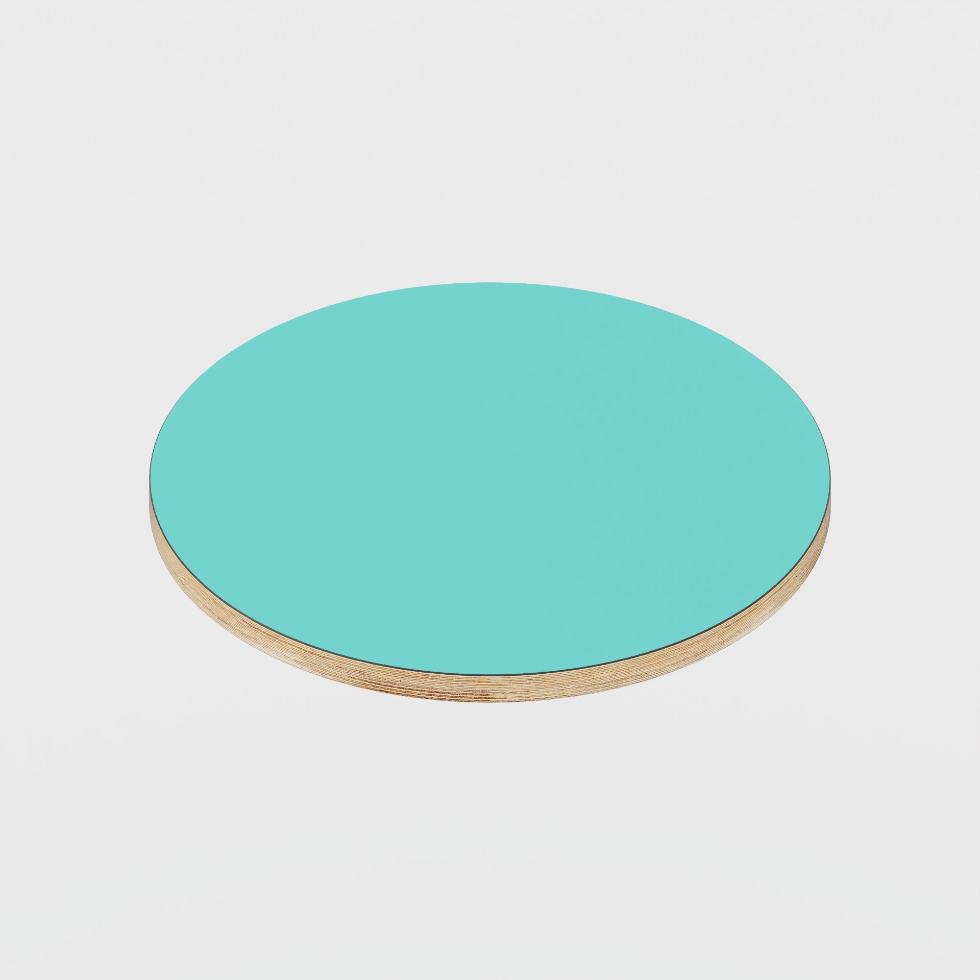Plywood Round Tabletop - Formica Capri - 500(dia) - 24mm