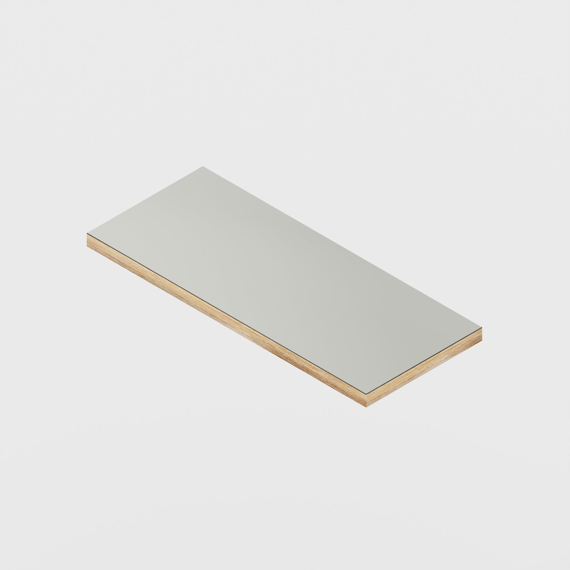 Plywood Shelf - Altofina Grey 001 - 600(w) x 250(d) - 24mm