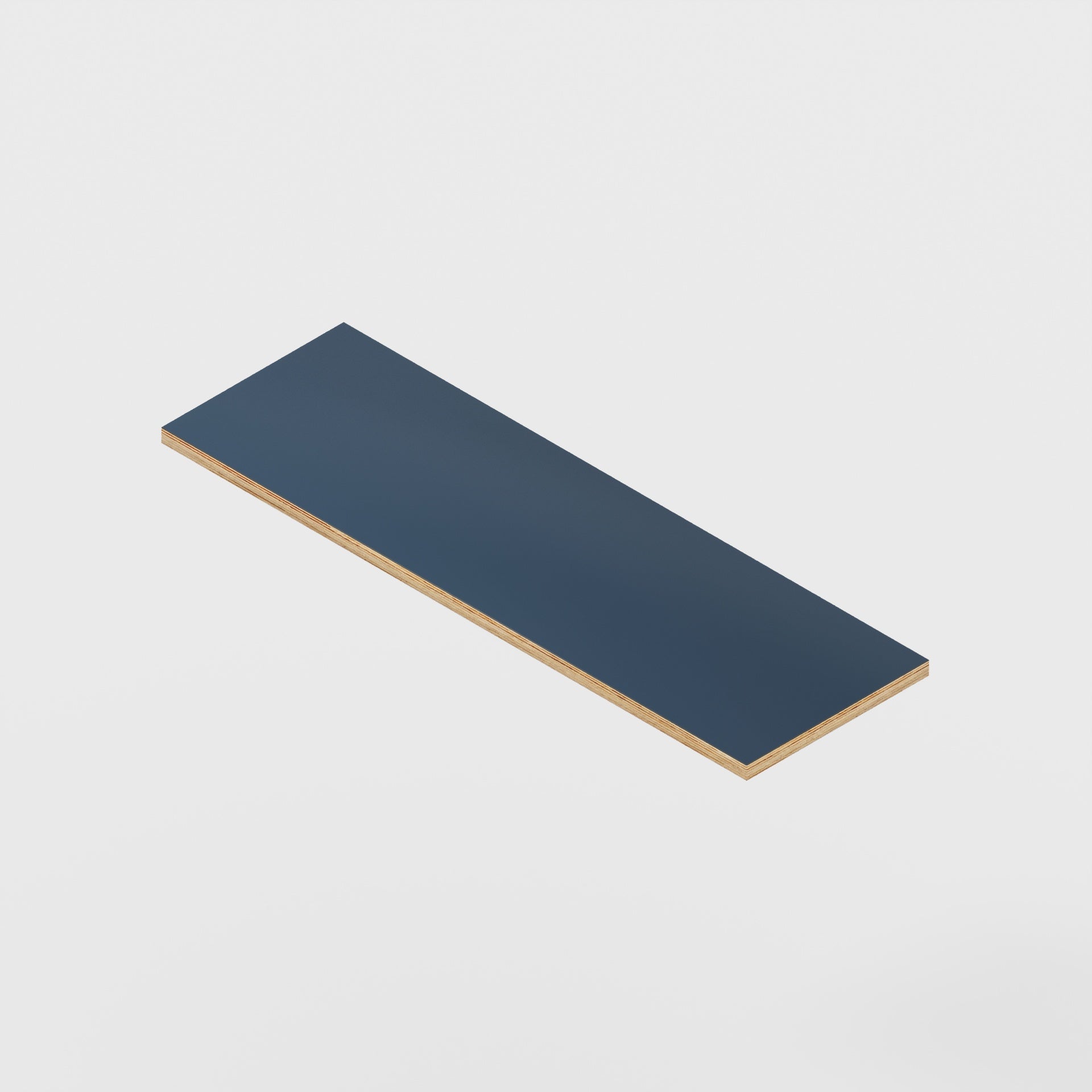 Plywood Shelf - Formica Night Sea - 800(w) x 250(d) - 24mm