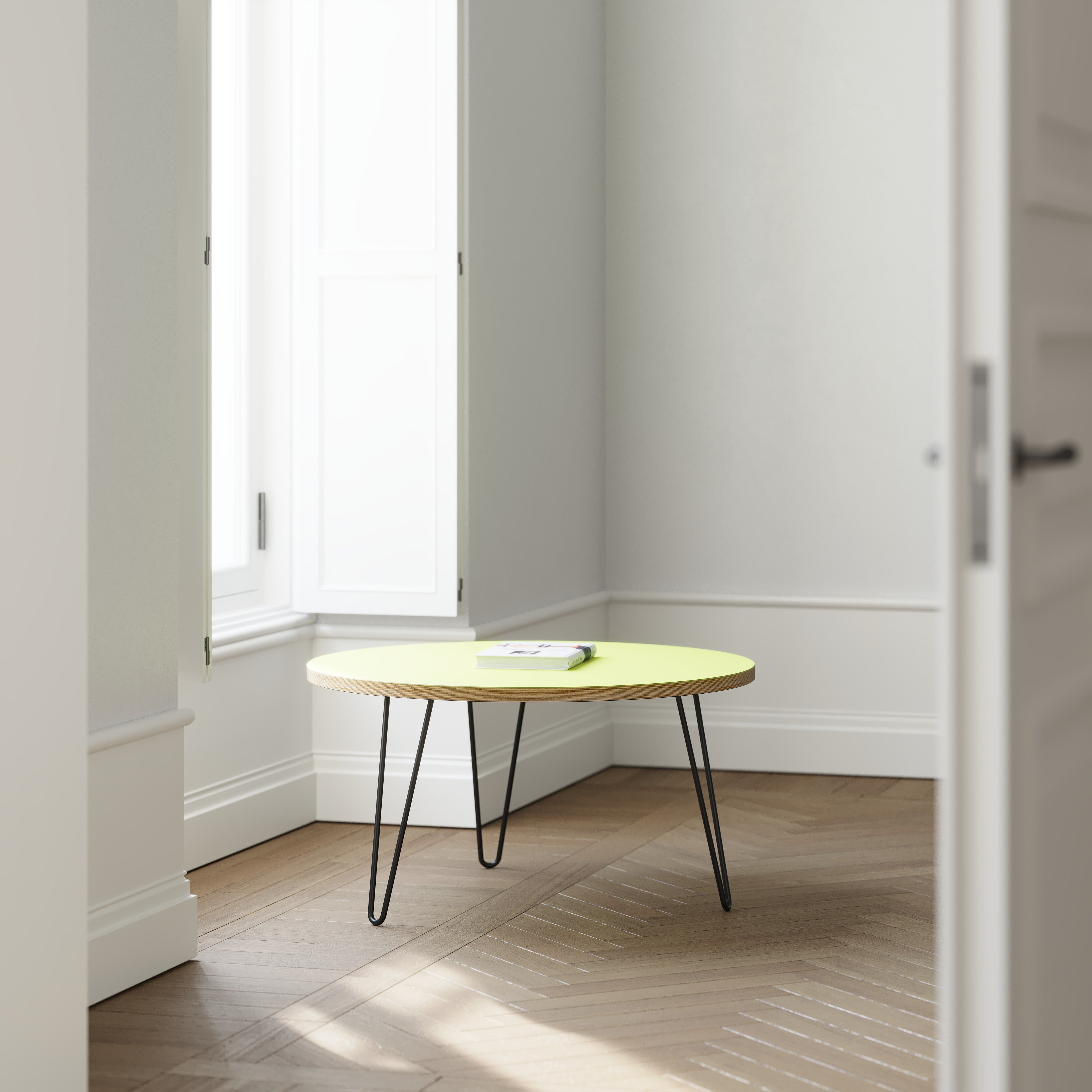 Round-Coffee-Table-with-Hairpin-Legs-800-Formica-Lime-Green-002