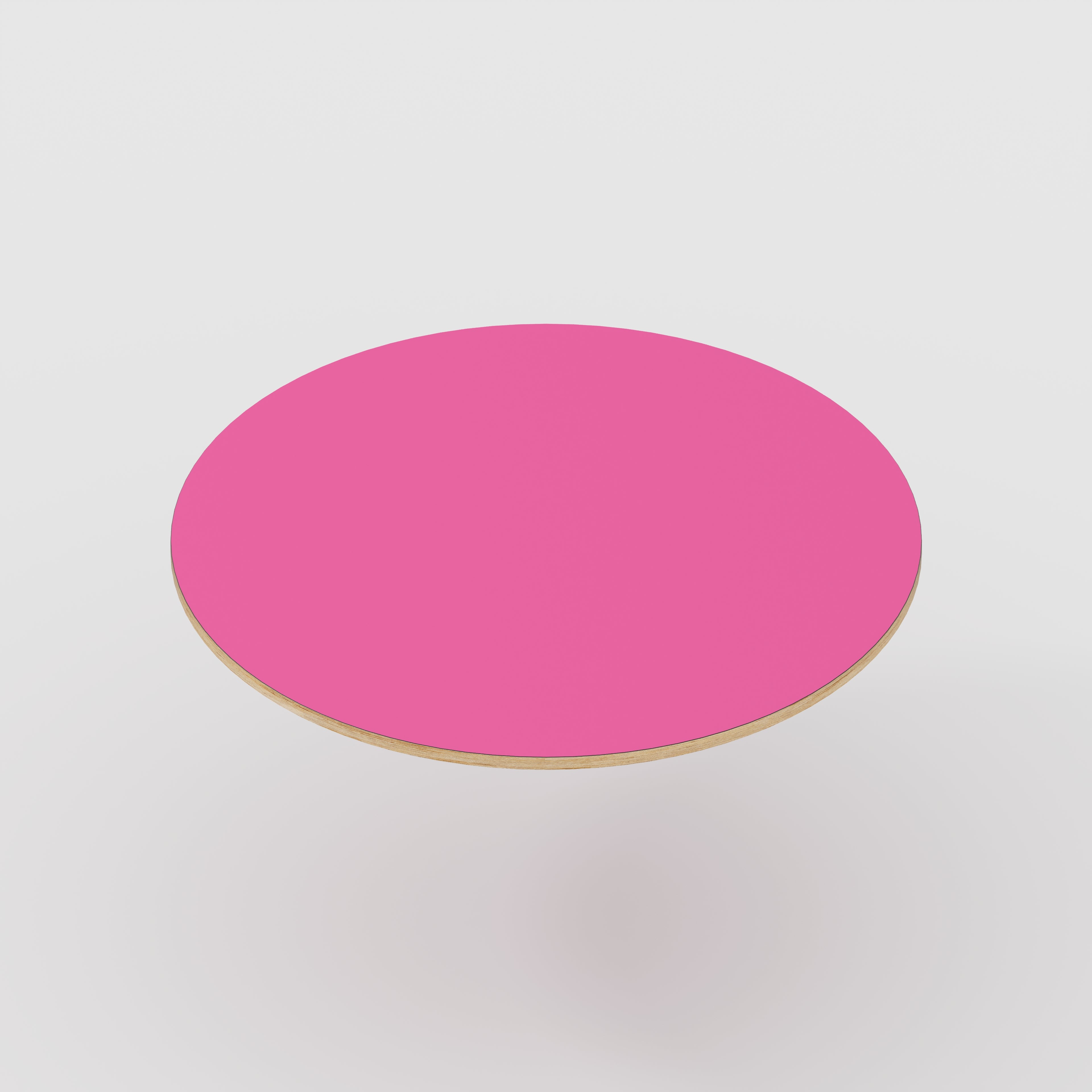 Plywood Round Tabletop - Formica Juicy Pink - 1200(dia)