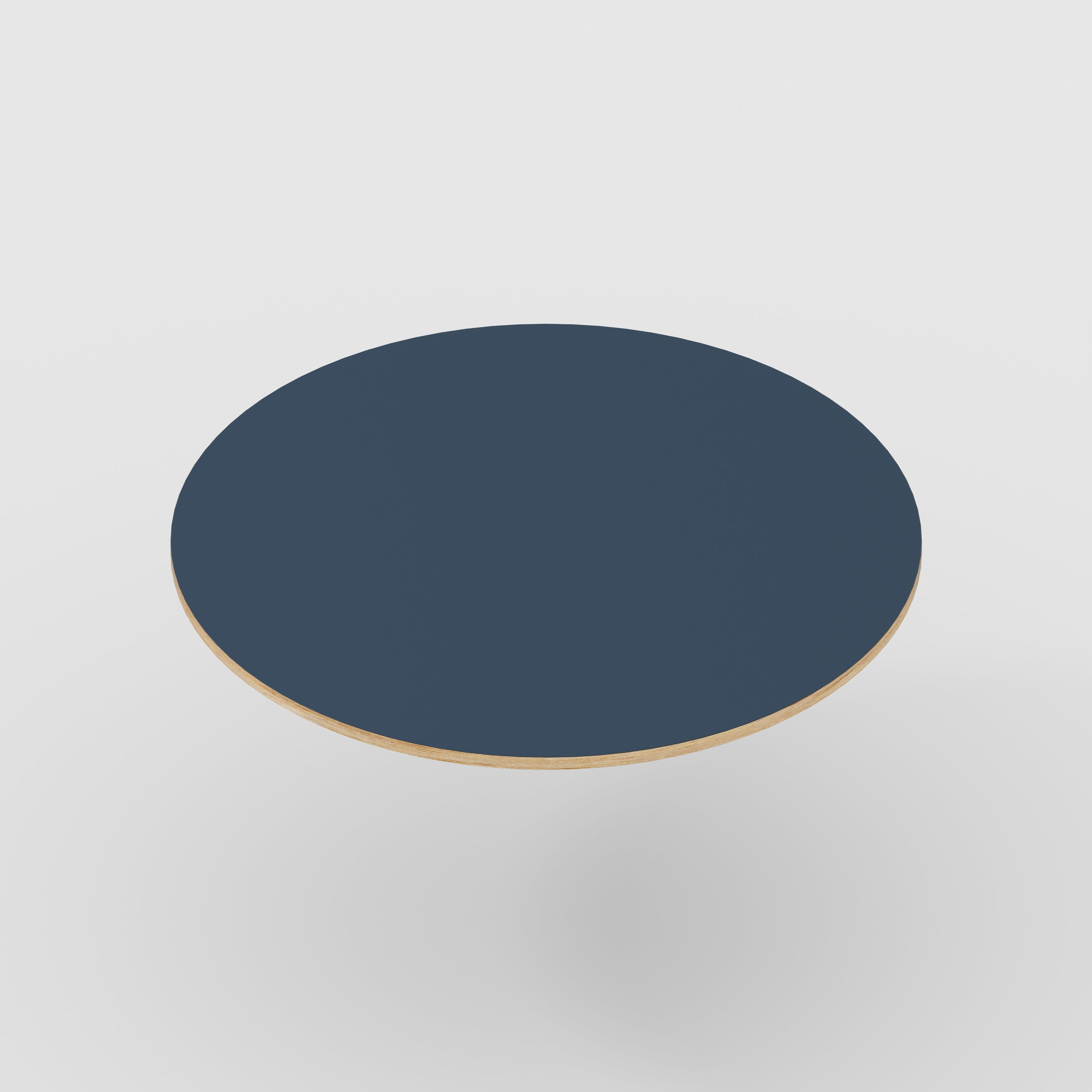 Plywood Round Tabletop - Formica Night Sea Blue - 1200(dia)