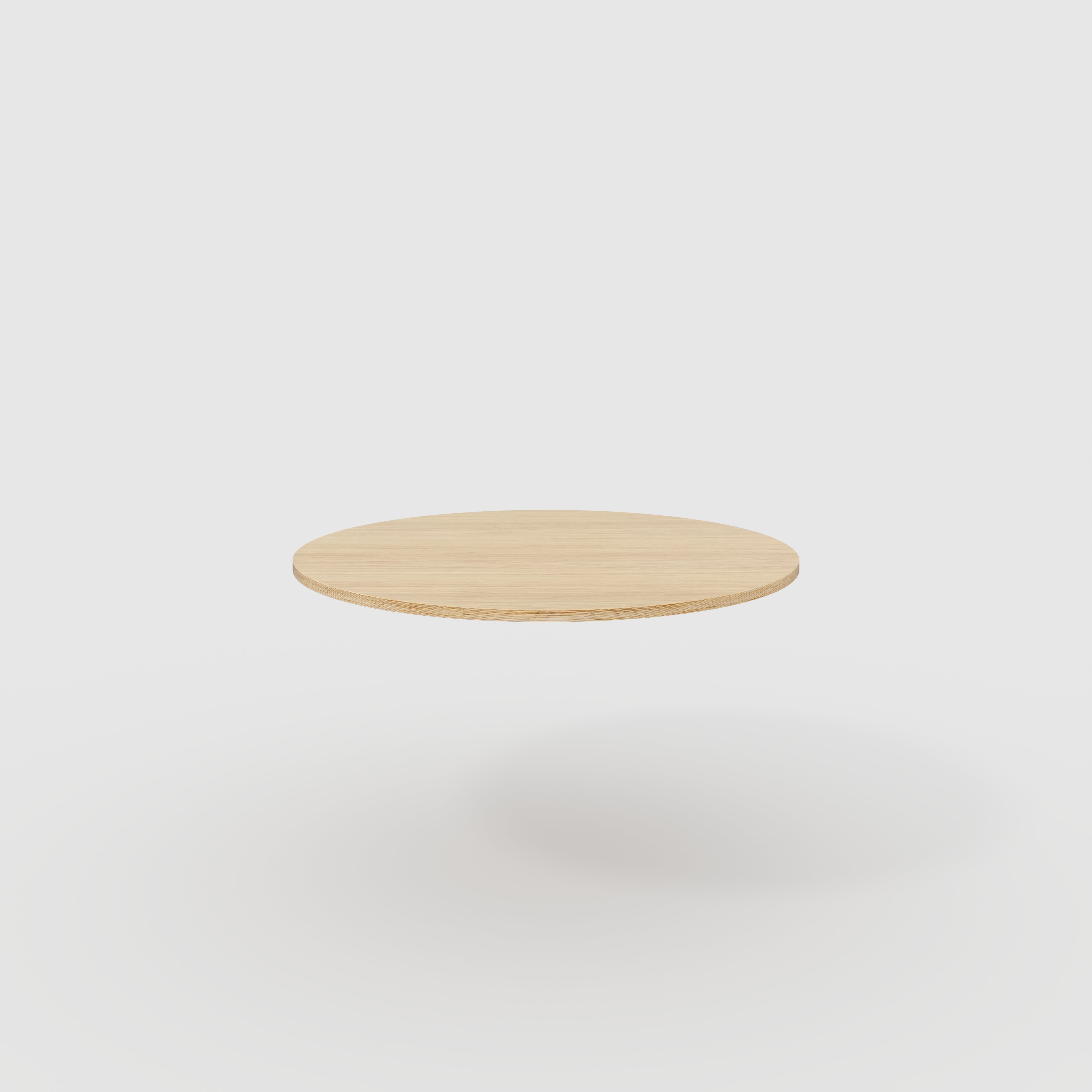 Plywood Round Tabletop - Plywood Oak - 1200(dia)