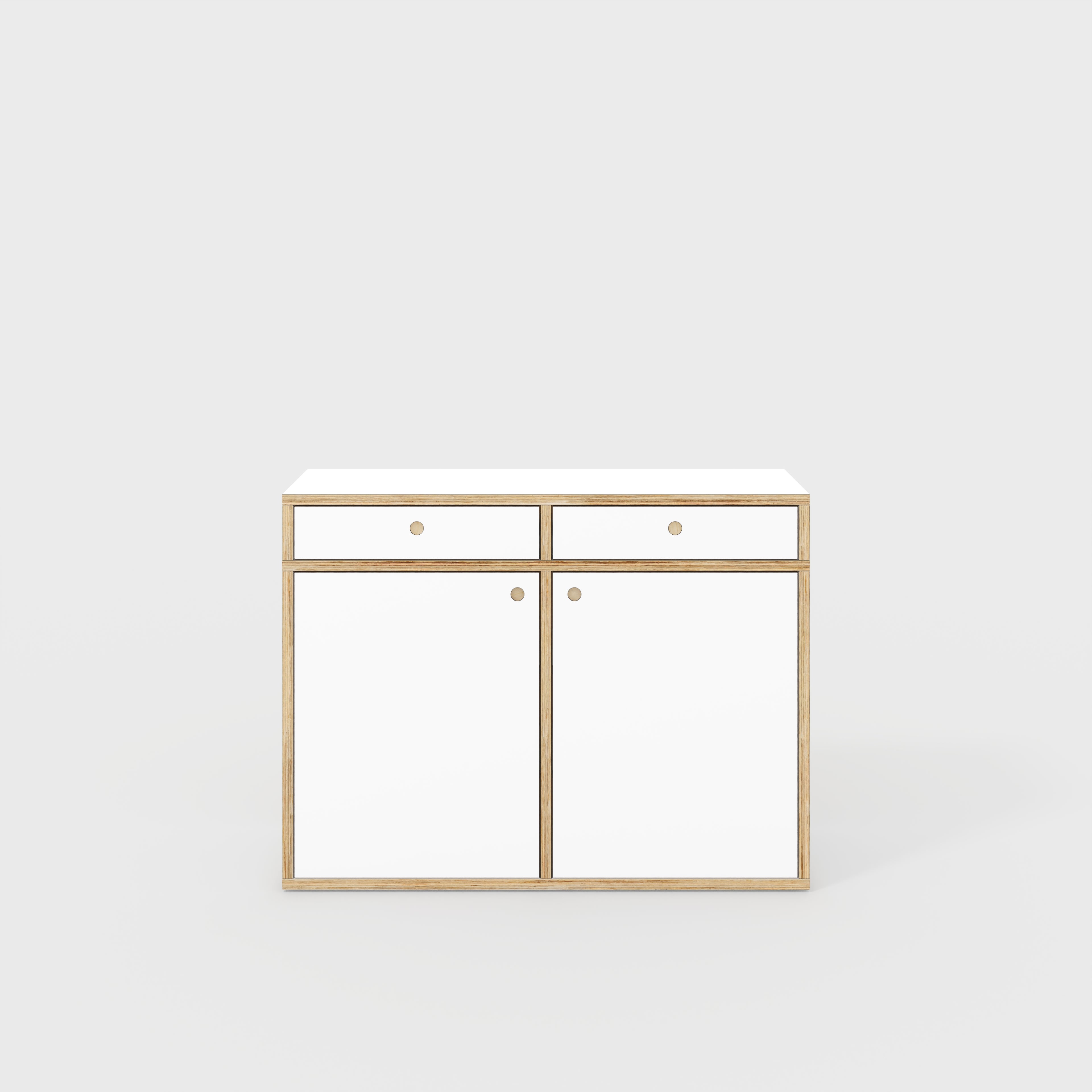 Sideboard - Type 1 - Formica White - 1200(w) x 400(d) x 900(h)