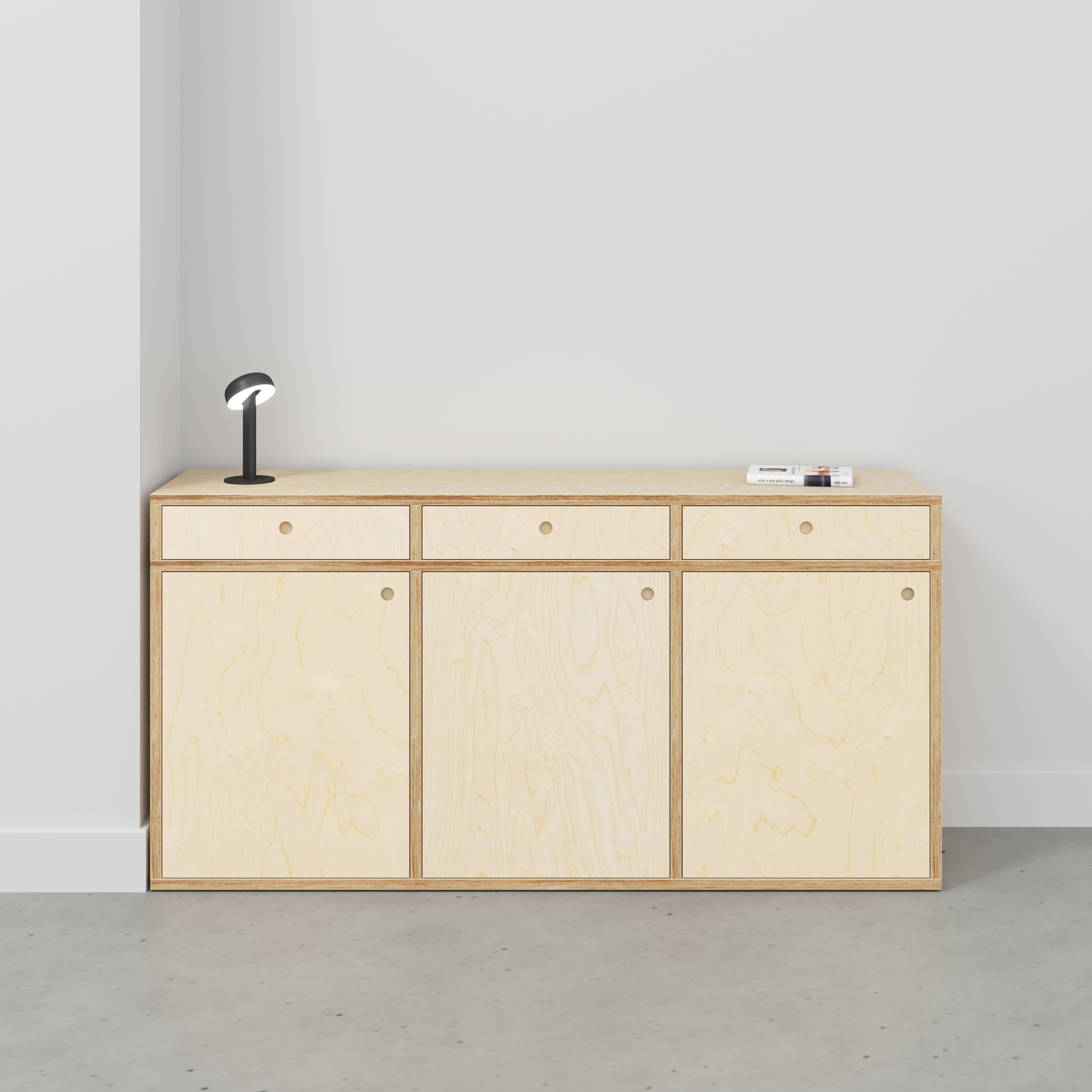 Sideboard - Type 1 - Plywood Birch - 1800(w) x 400(d) x 900(h)