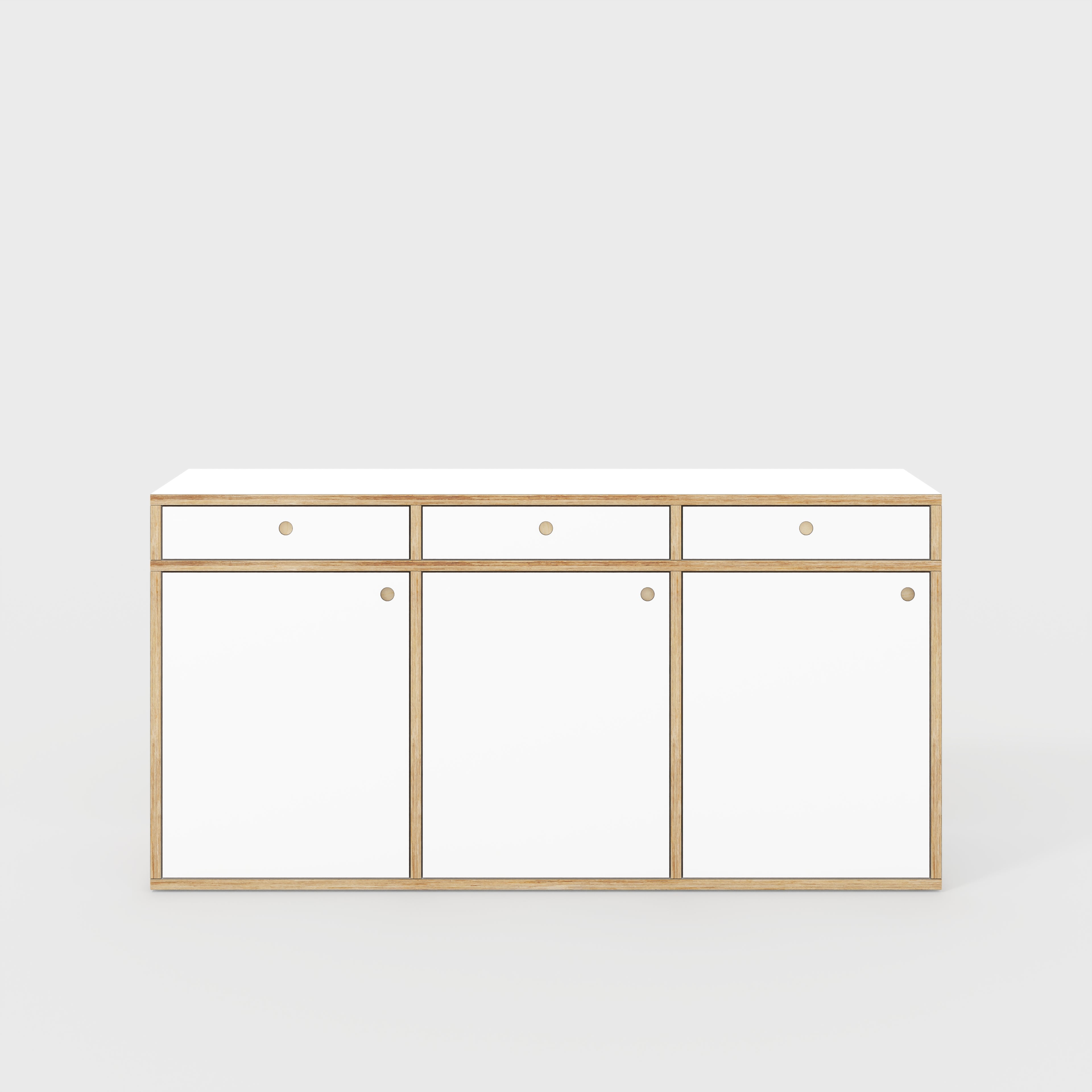 Sideboard - Type 1 - Formica White - 1800(w) x 400(d) x 900(h)