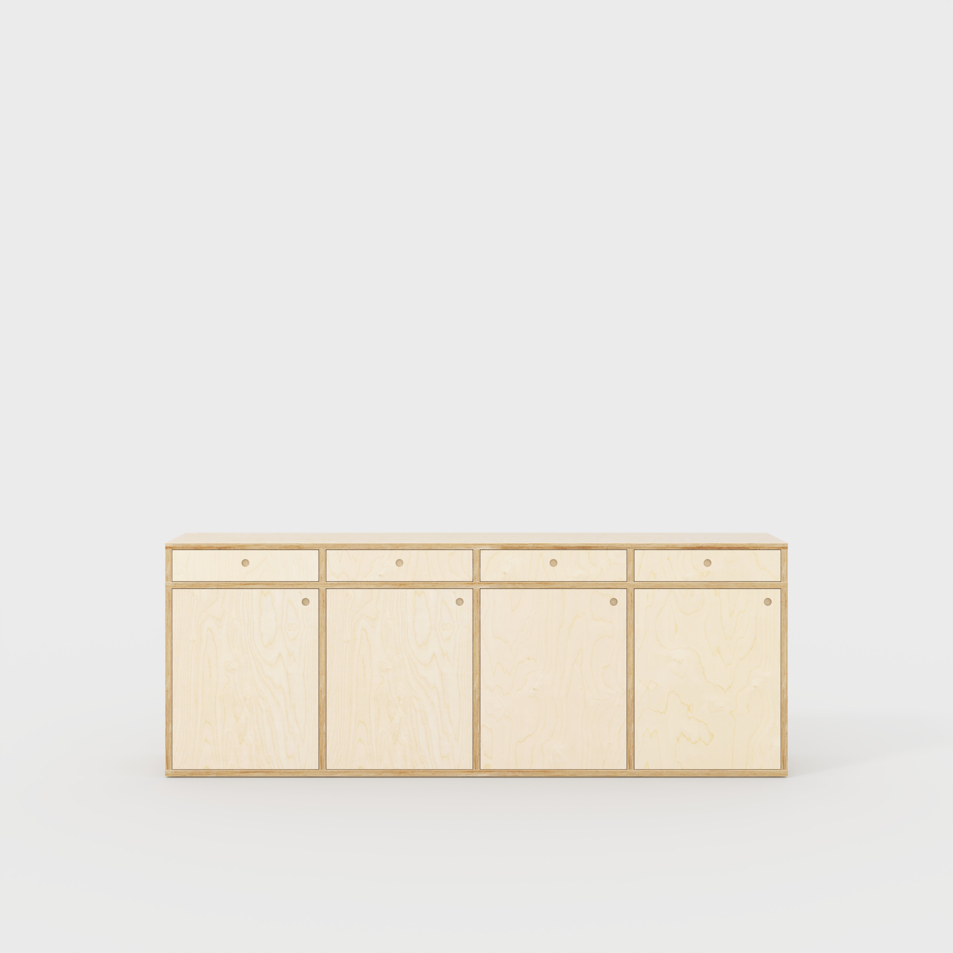 Sideboard - Type 1 - Plywood Birch - 2400(w) x 400(d) x 900(h)