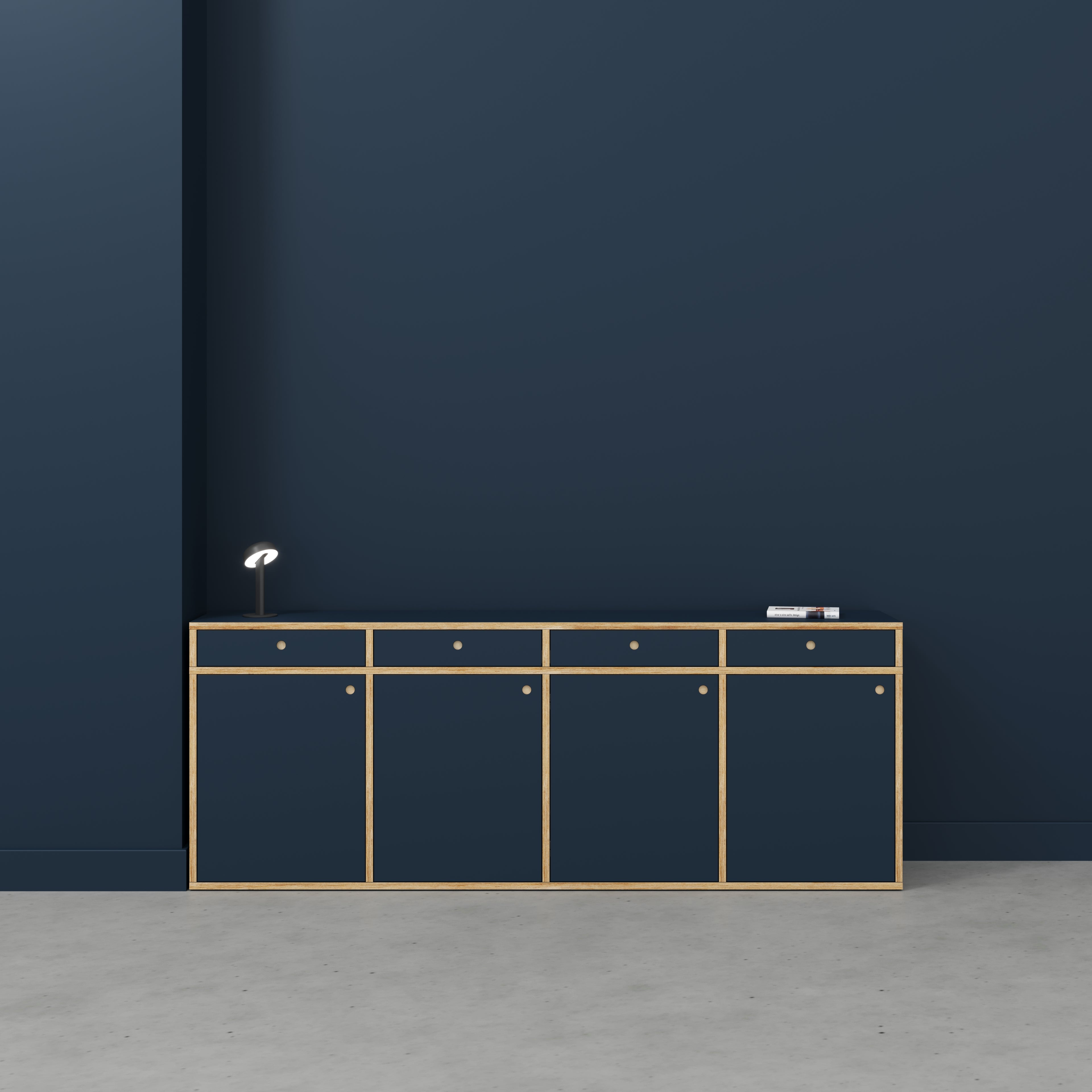 Sideboard - Type 1 - Formica Night Sea Blue - 2400(w) x 400(d) x 900(h)
