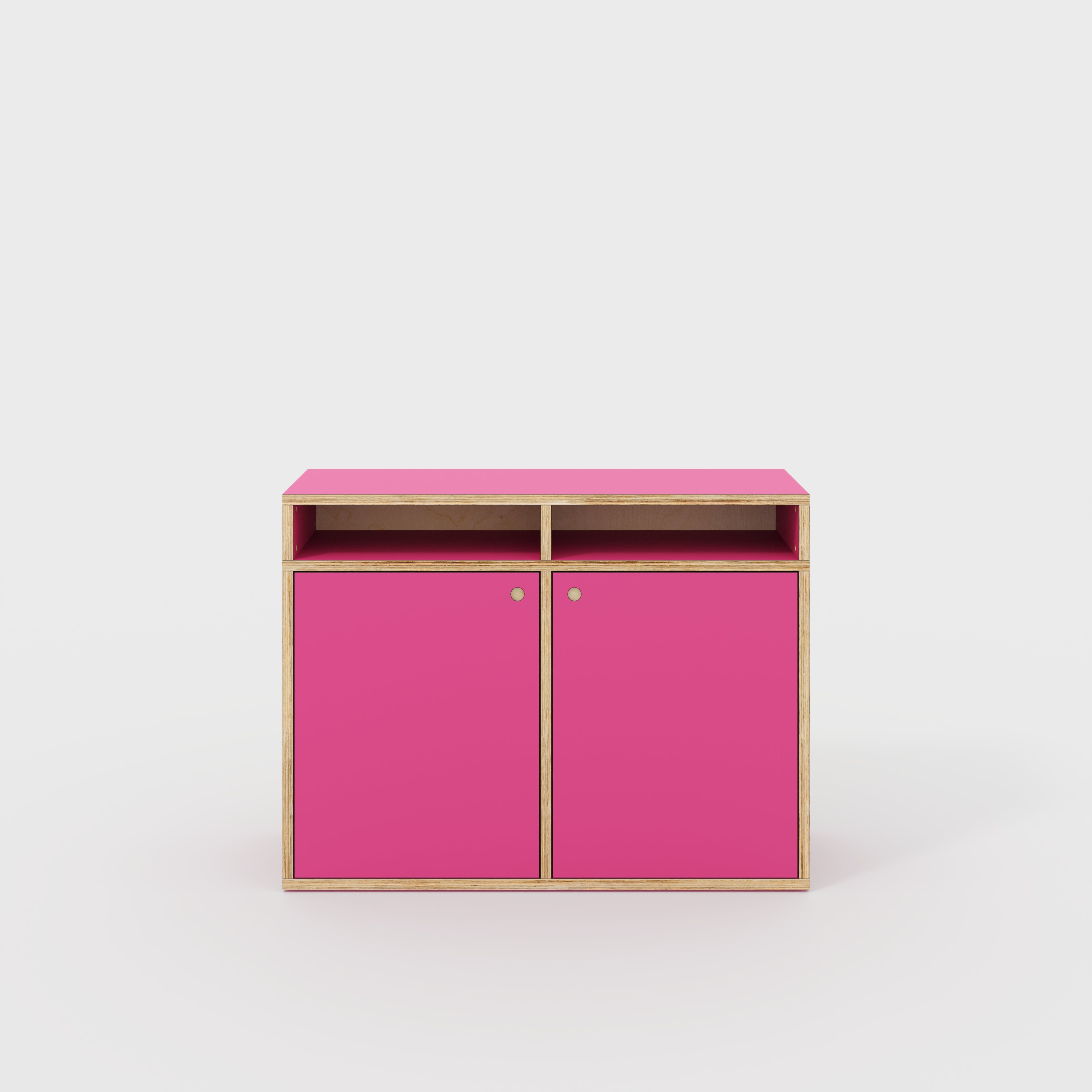 Sideboard - Type 2 - Formica Juicy Pink - 1200(w) x 400(d) x 900(h)