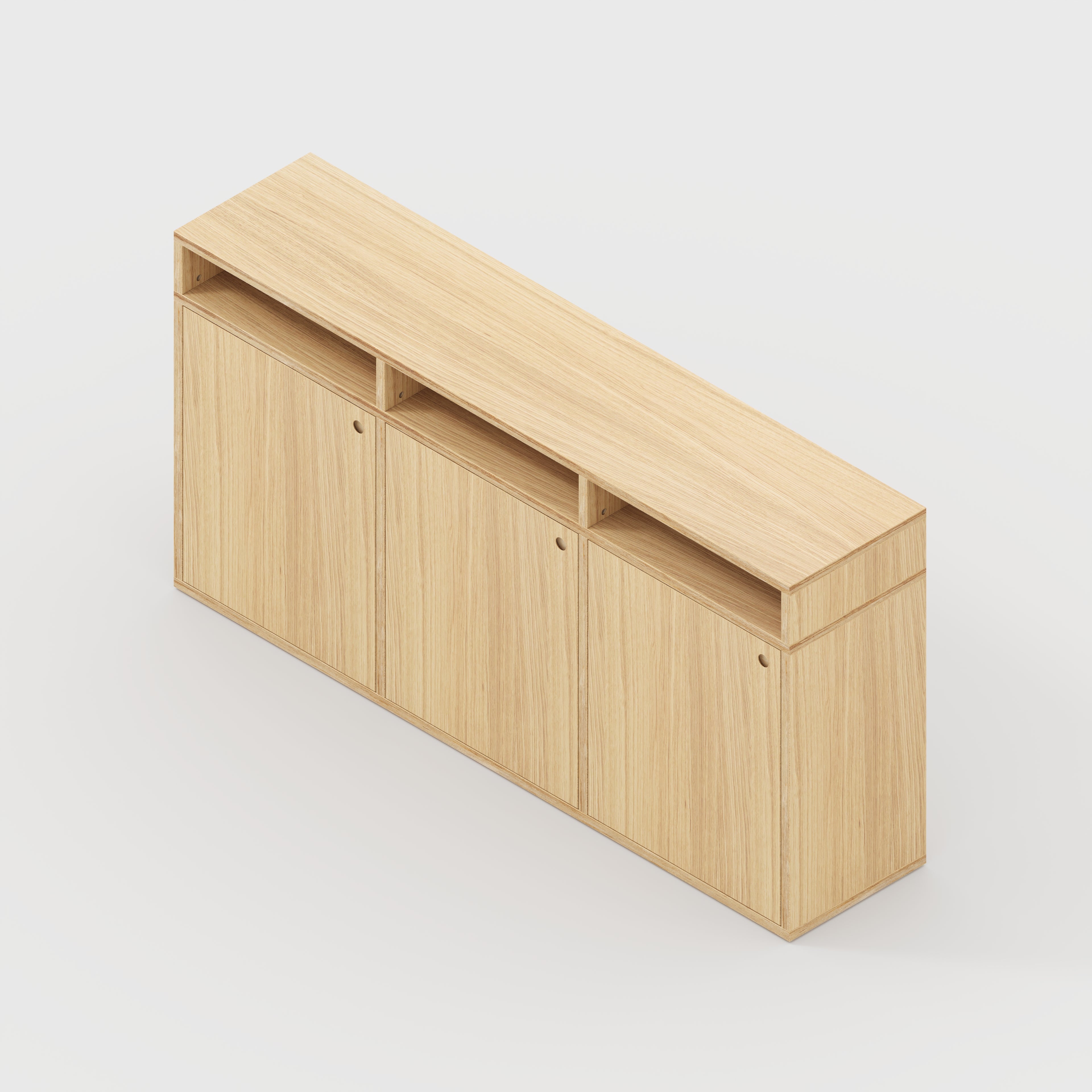 Sideboard - Type 2 - Plywood Oak - 1800(w) x 400(d) x 900(h)