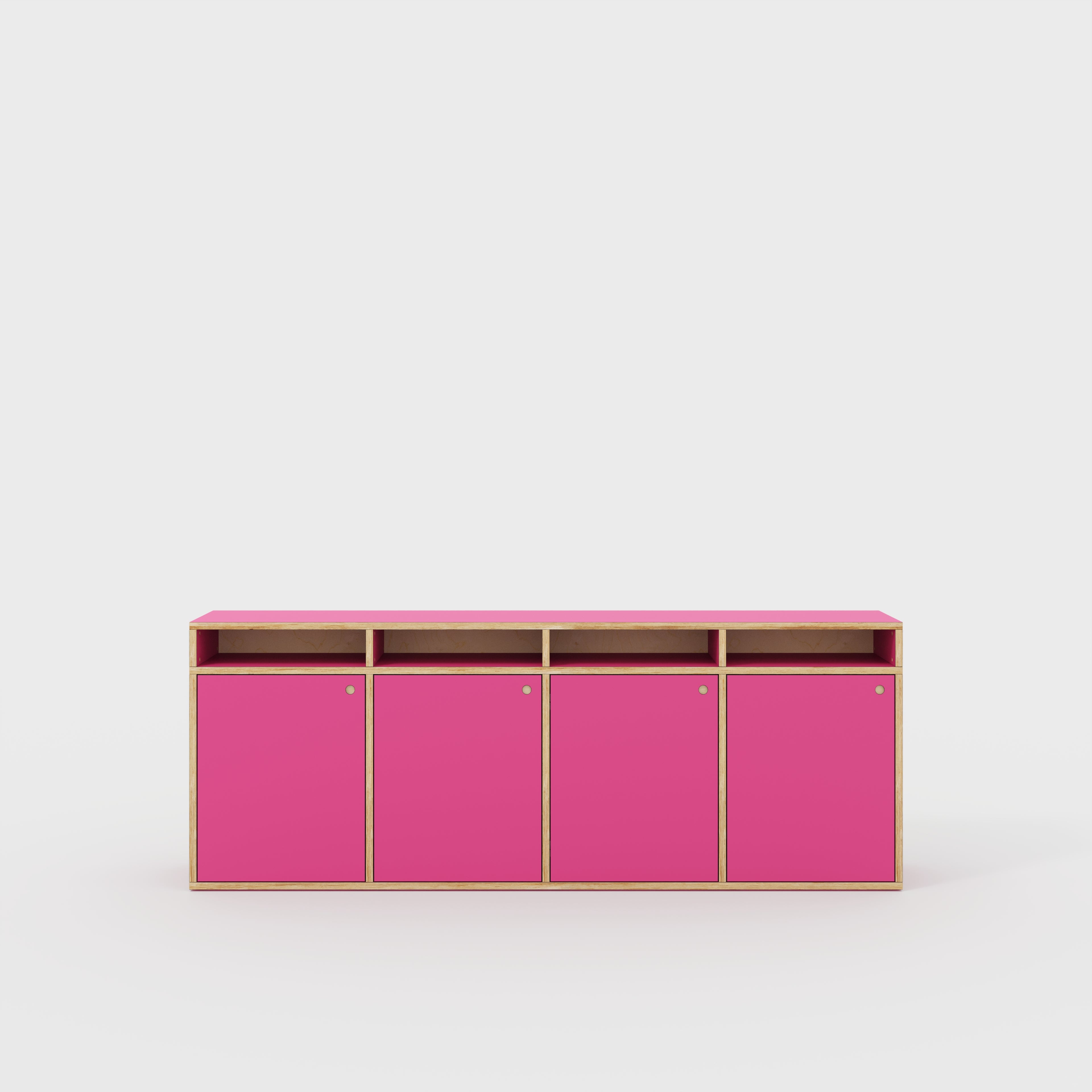 Sideboard - Type 2 - Formica Juicy Pink - 2400(w) x 400(d) x 900(h)