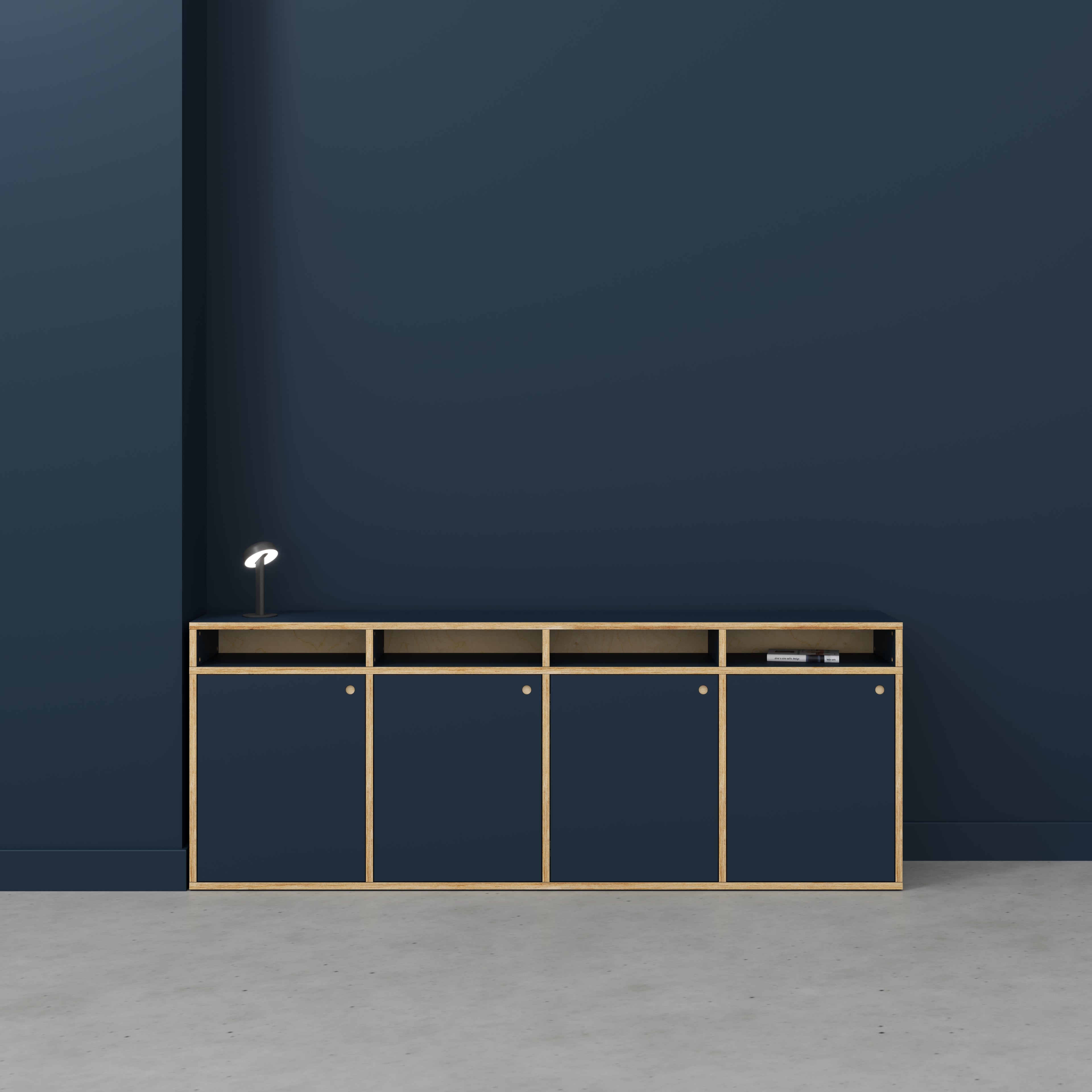 Sideboard - Type 2 - Formica Night Sea Blue - 2400(w) x 400(d) x 900(h)