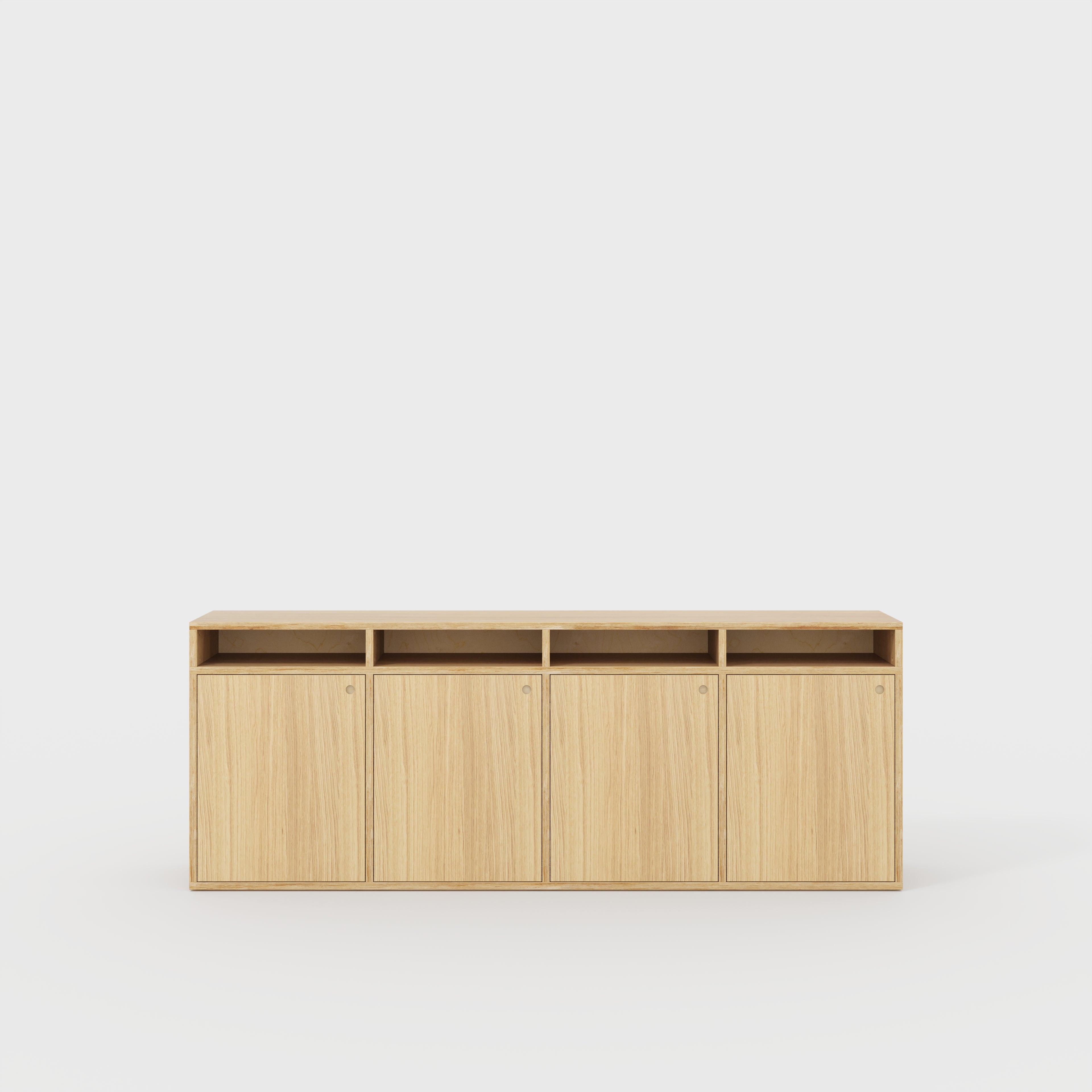 Sideboard - Type 2 - Plywood Oak - 2400(w) x 400(d) x 900(h)