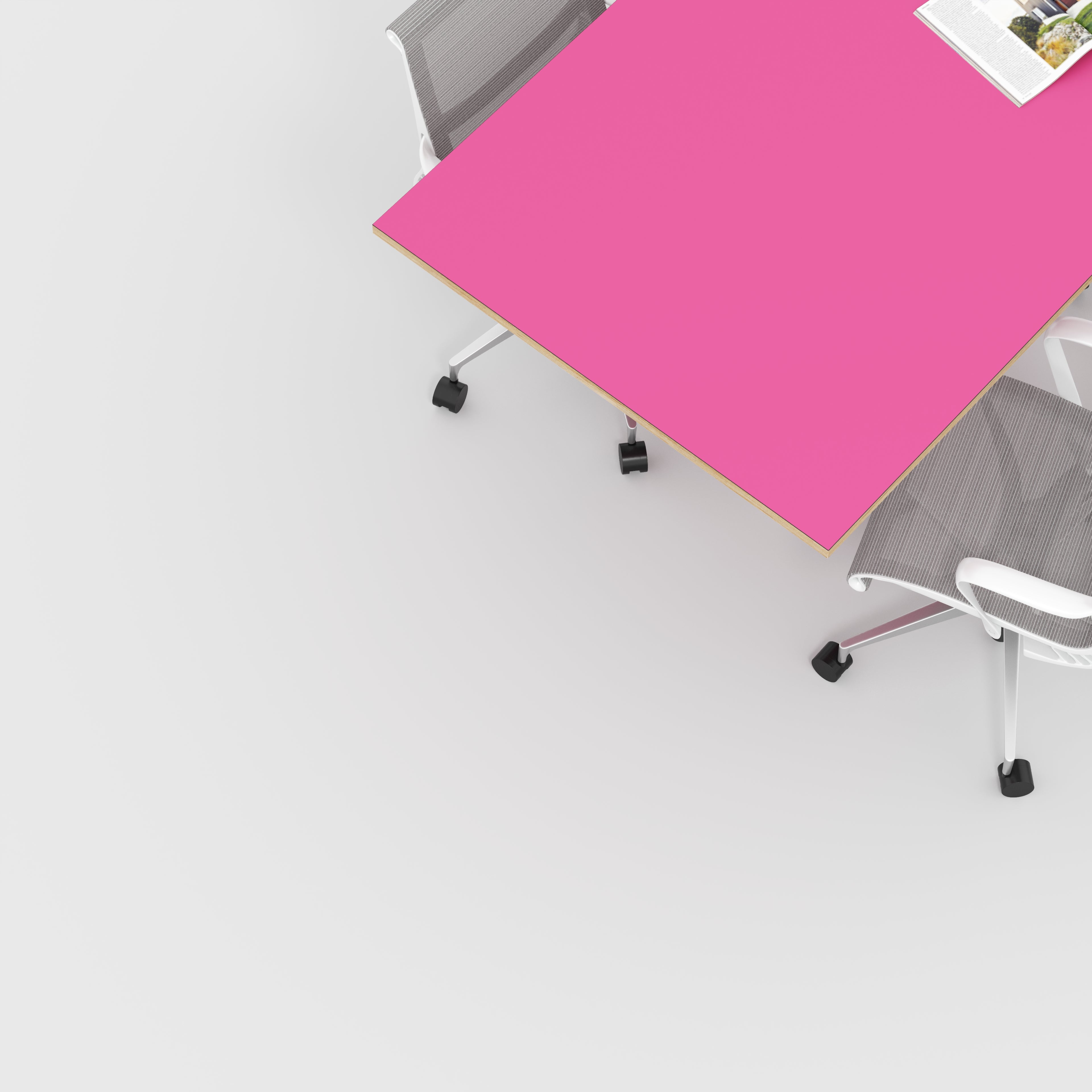 Plywood Tabletop - Formica Juicy Pink - 2000(w) x 1000(d)