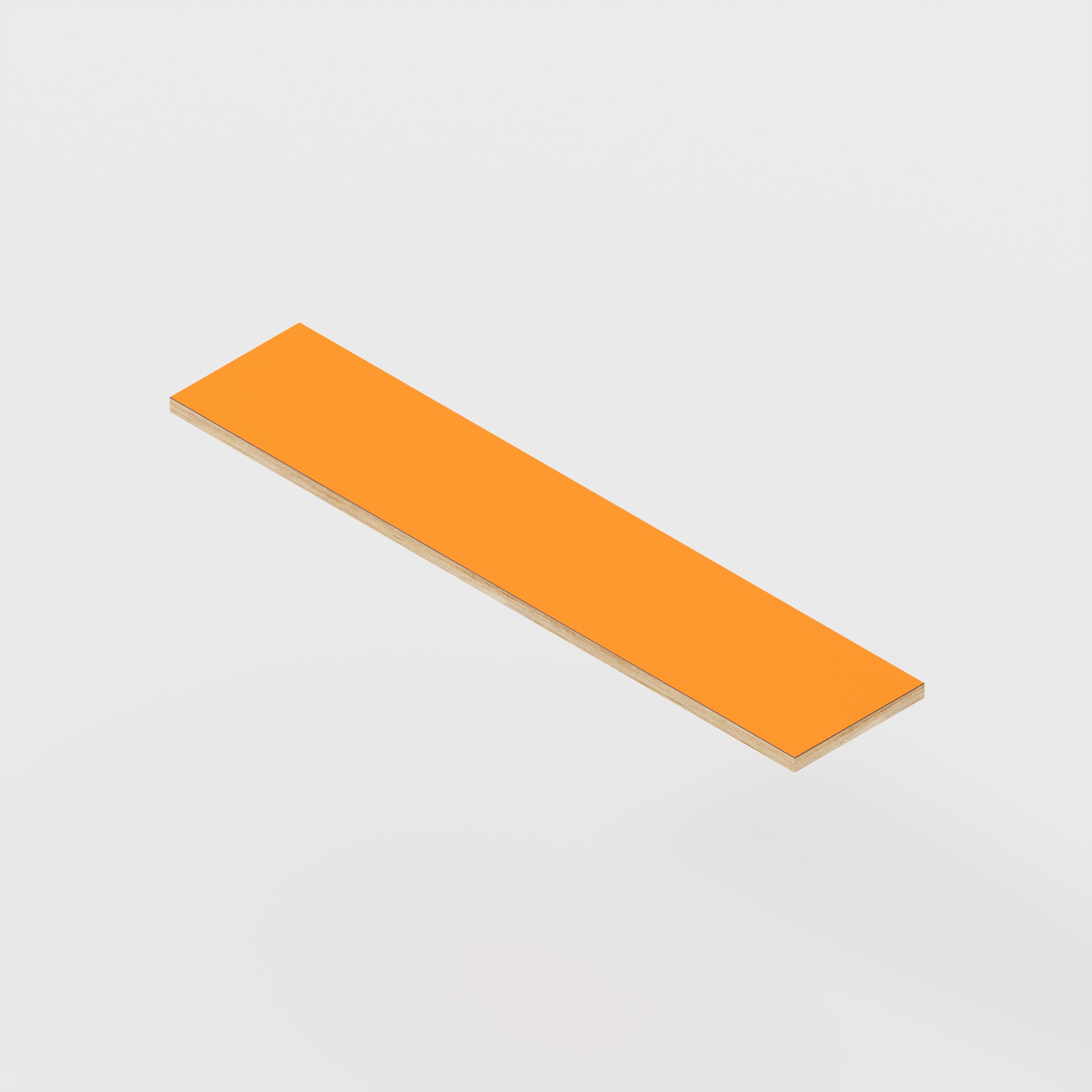 Plywood Shelf - Formica Levante Orange - 1200(w) x 200(d) - 18mm