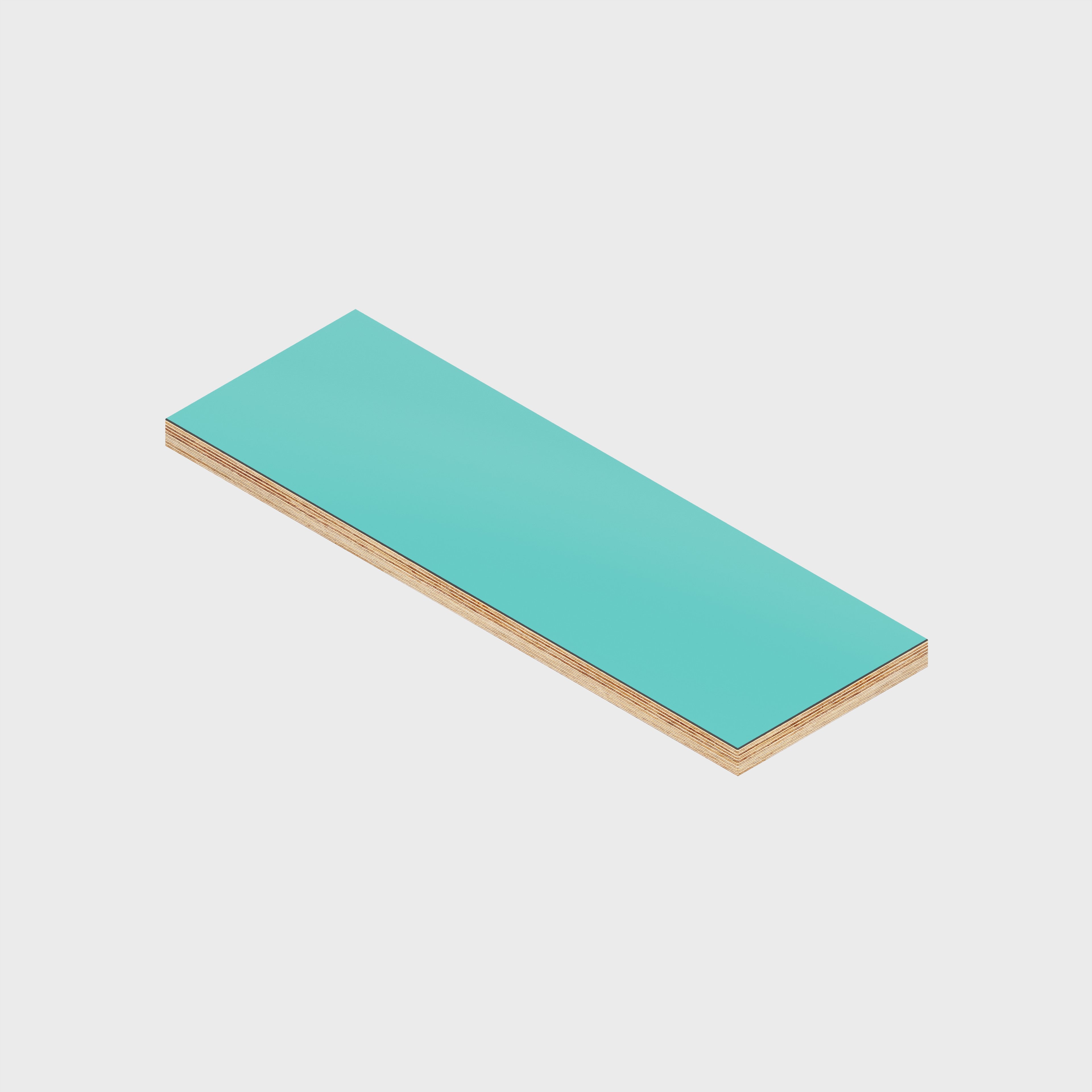 Plywood Shelf - Formica Capri - 800(w) x 250(d) - 24mm