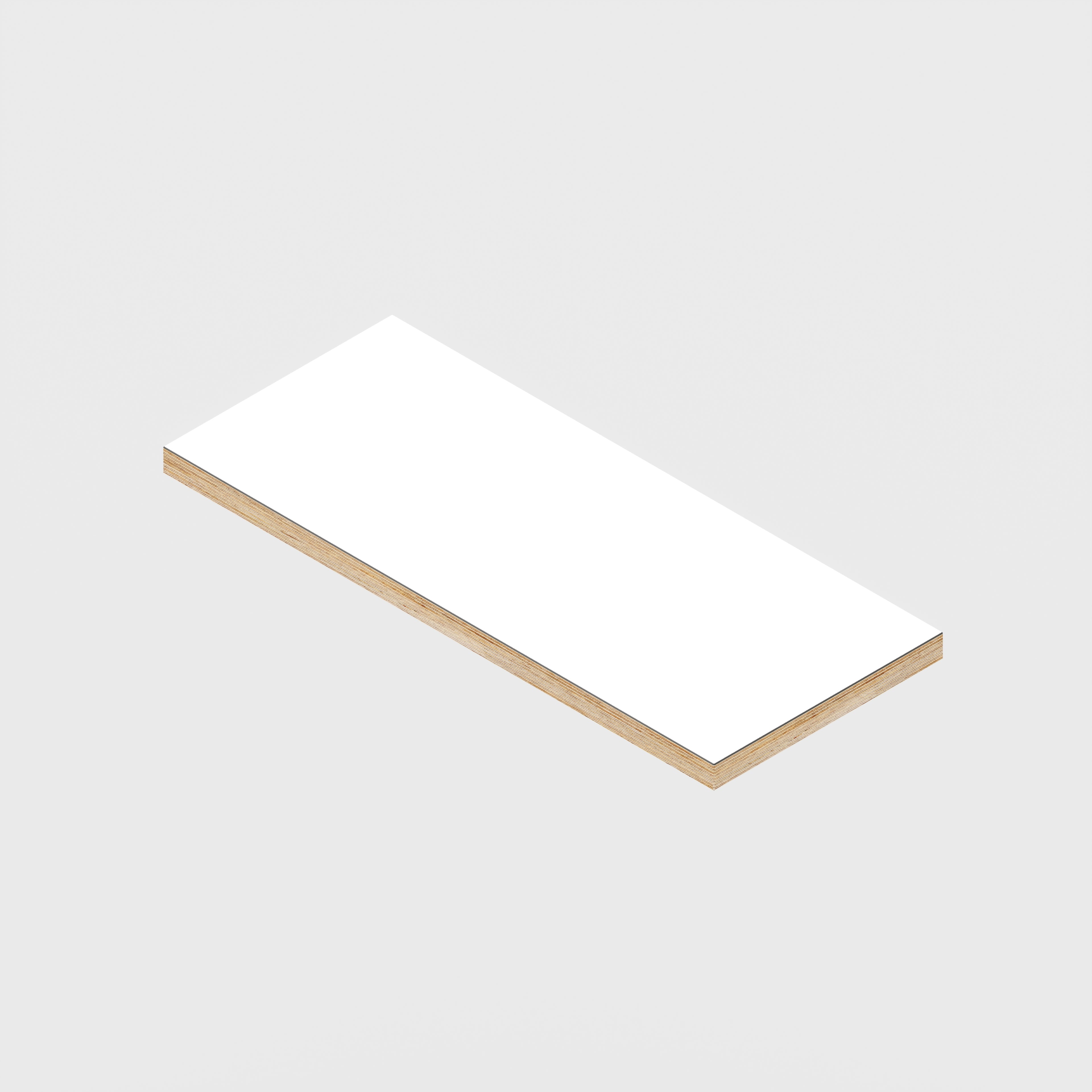 Shelf - Formica White - 600(w) x 250(d)
