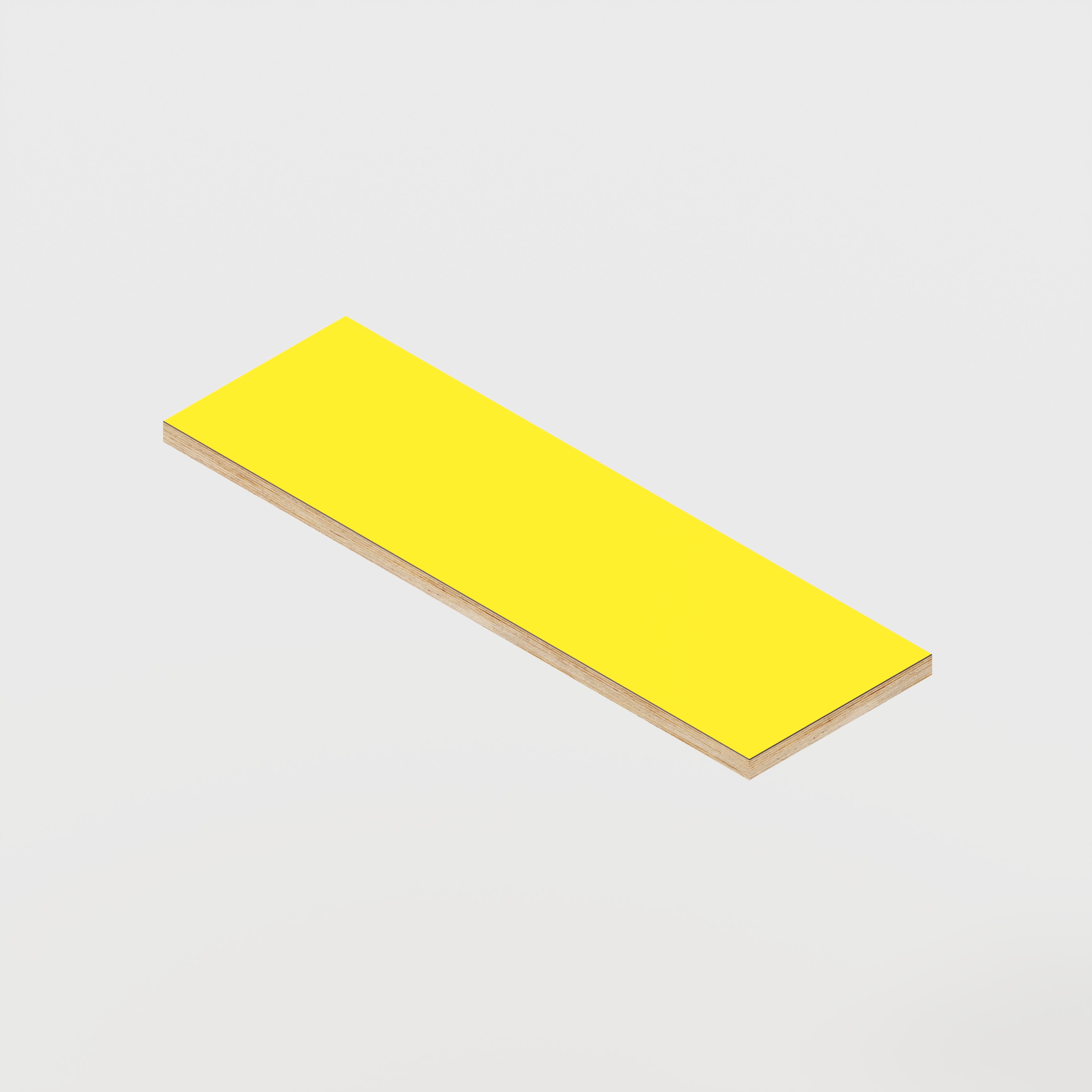 Shelf - Formica Chrome Yellow - 800(w) x 250(d)