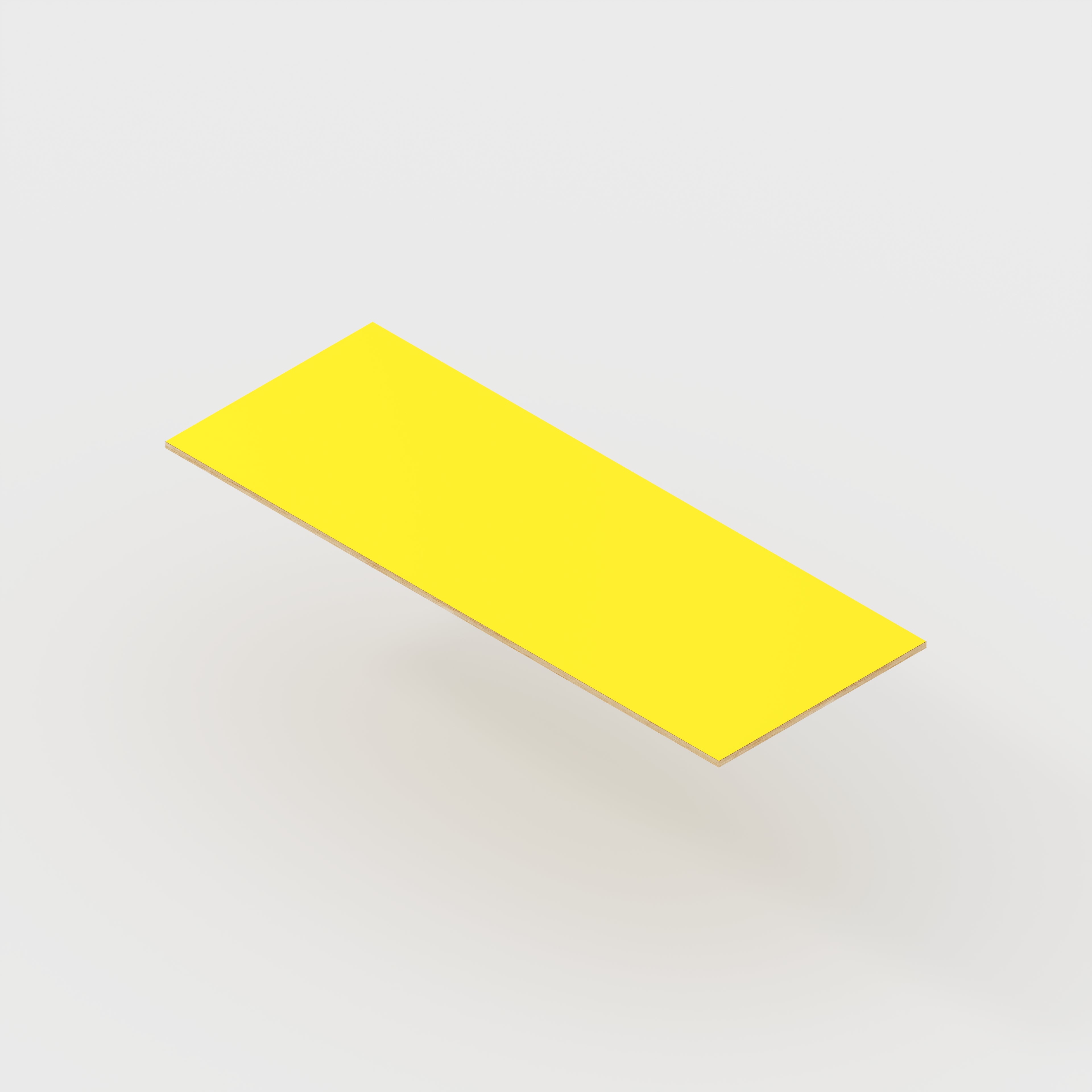 Plywood Worktop - Formica Chrome Yellow - 2400(w) x 900(d)