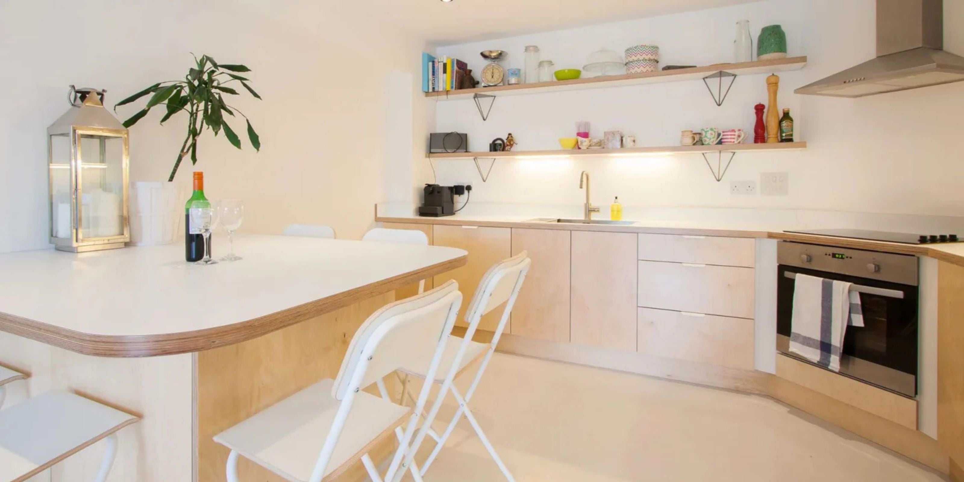 Hybrid kitchen cabinet upgrade plywood