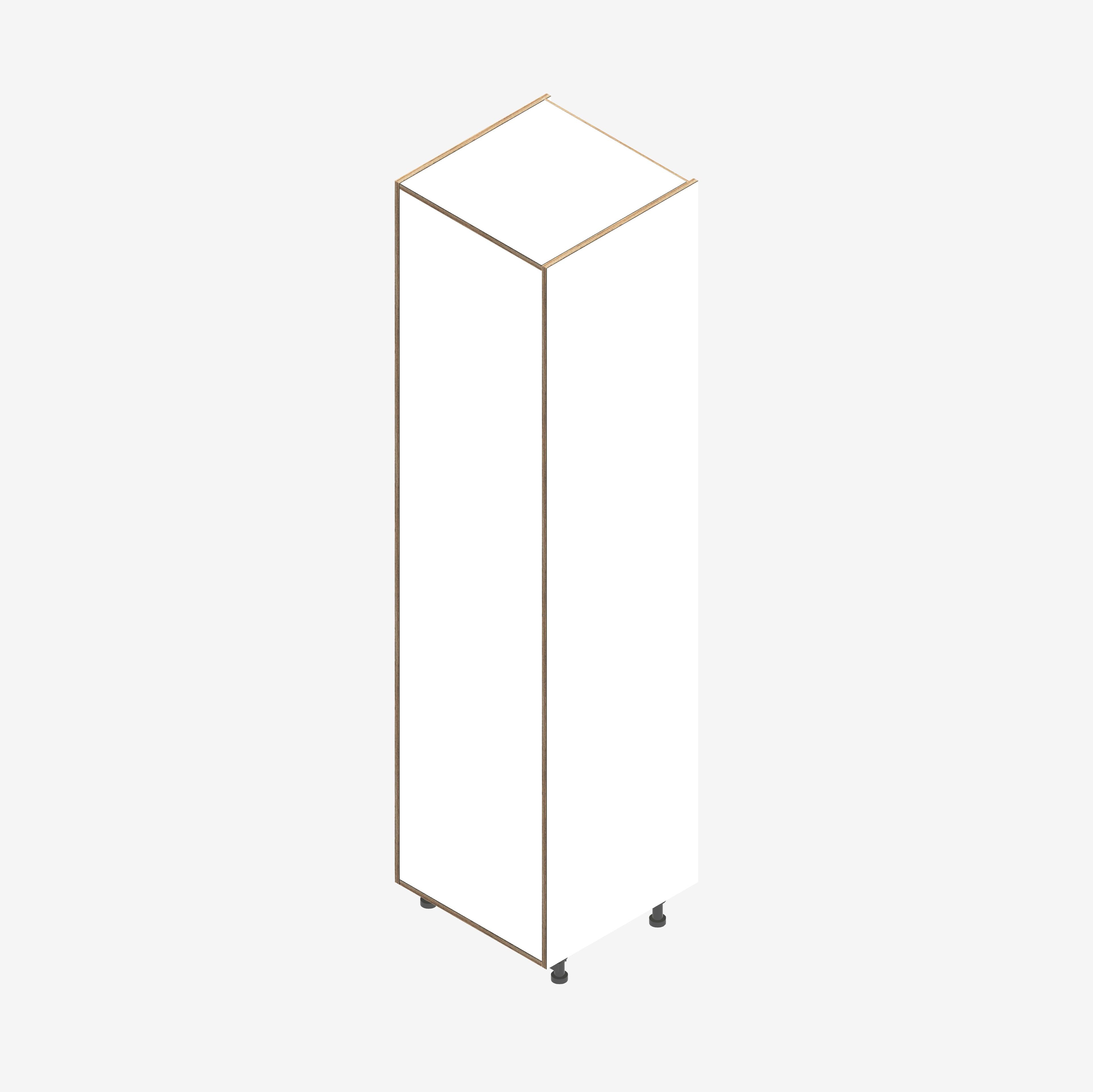 Custom Plywood Tall Cabinet Frame