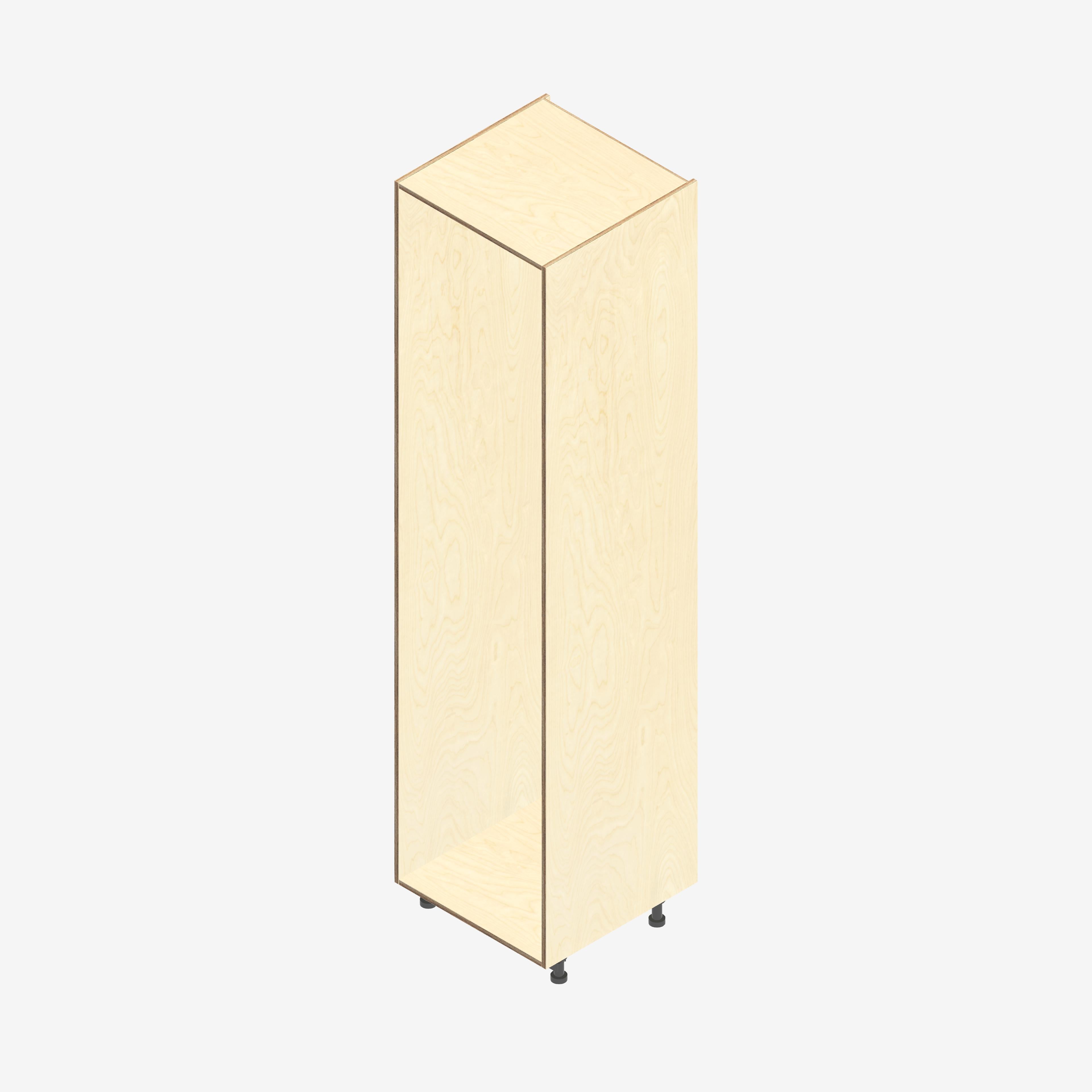 Custom Plywood Tall Cabinet Frame